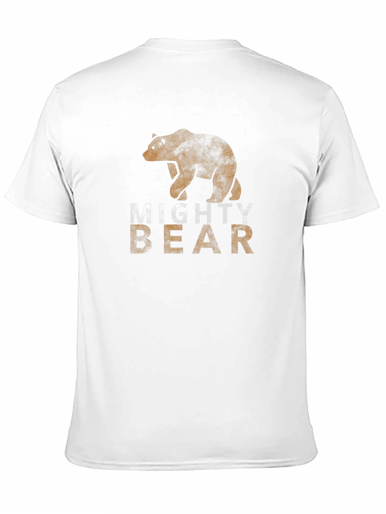 Black Mighty Bear Graphic Tee - Vintage Style view 11