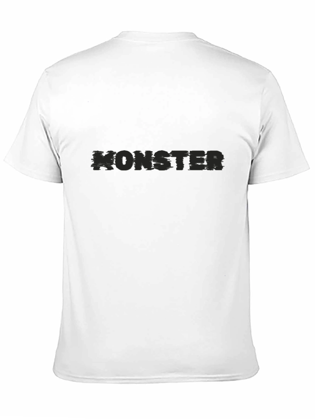 Black Monster Graphic Black T-Shirt view 11