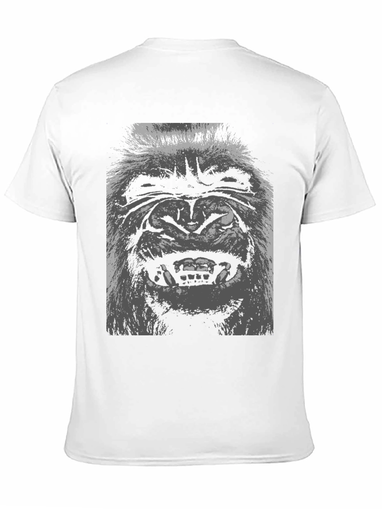 Black Bigfoot Graphic Tee - Black Cotton T-Shirt view 11