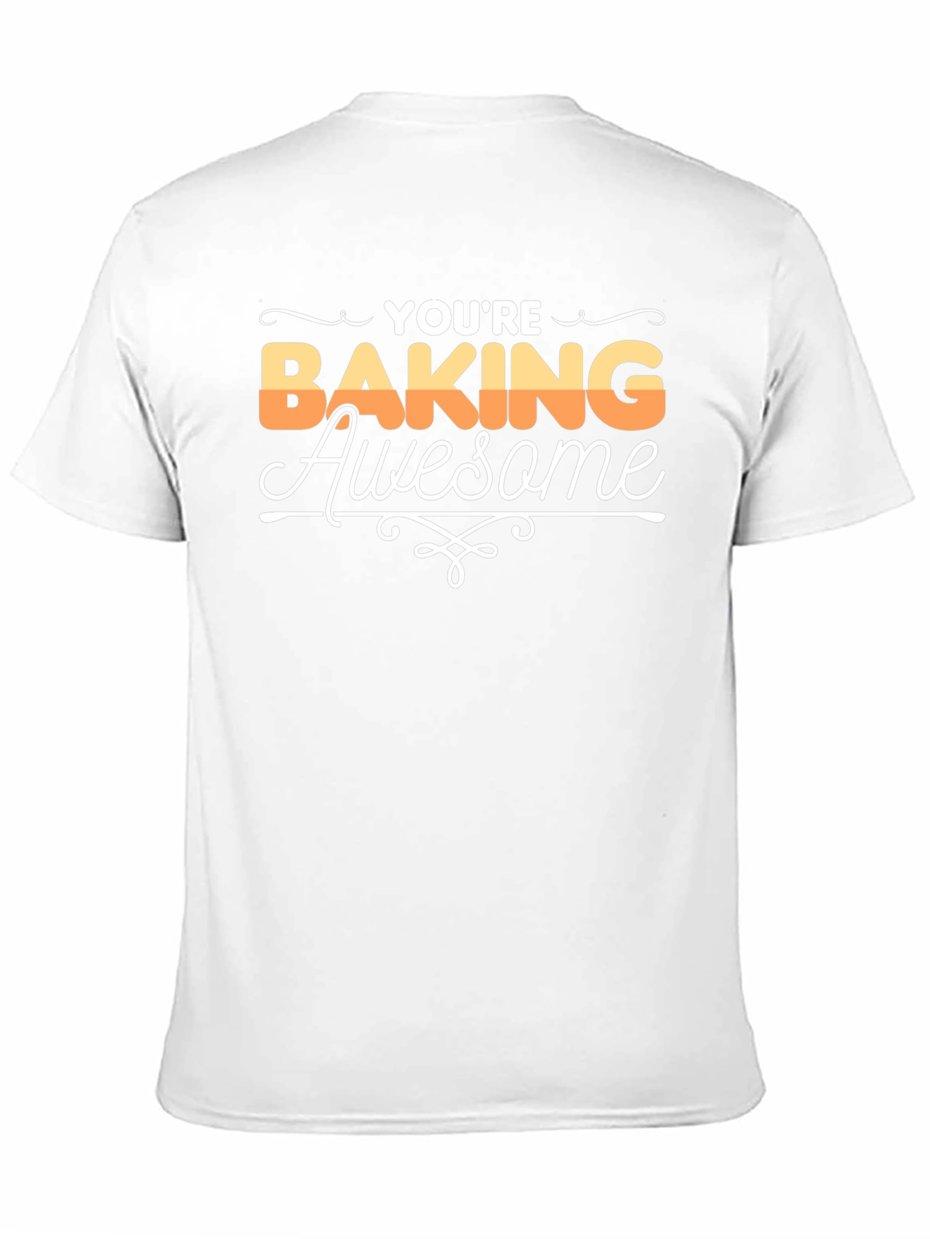 Black You're Baking Awesome Graphic T-Shirt view 11