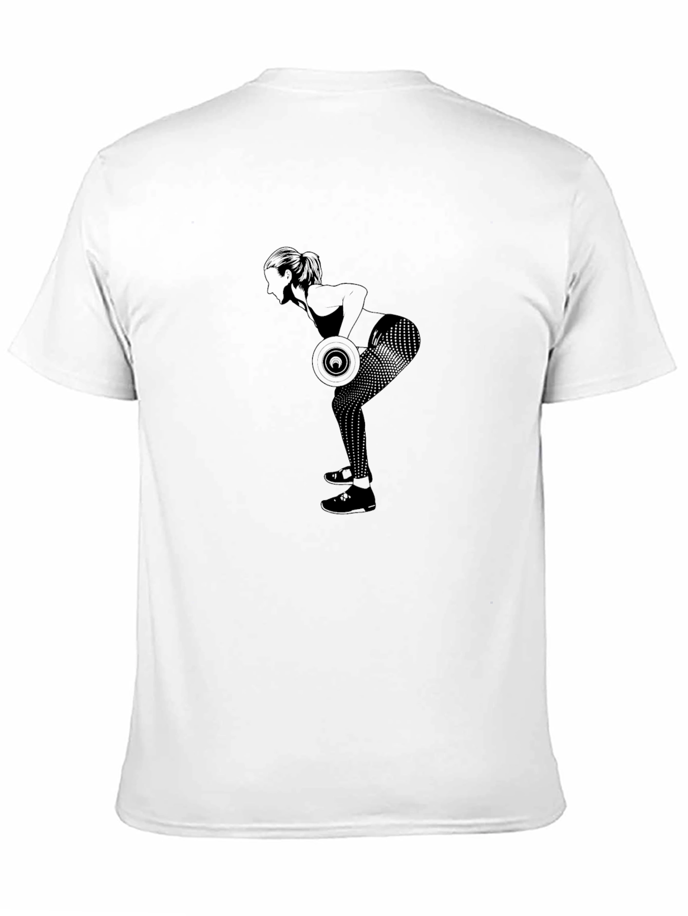 Black Workout Graphic Tee - Black - Unisex view 11