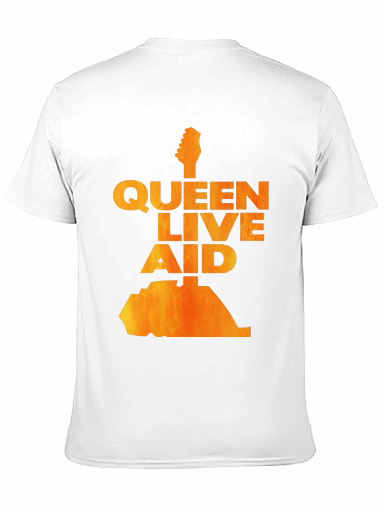 Queen Live Aid Graphic Tee - Rock Band Concert T-Shirt - 11
