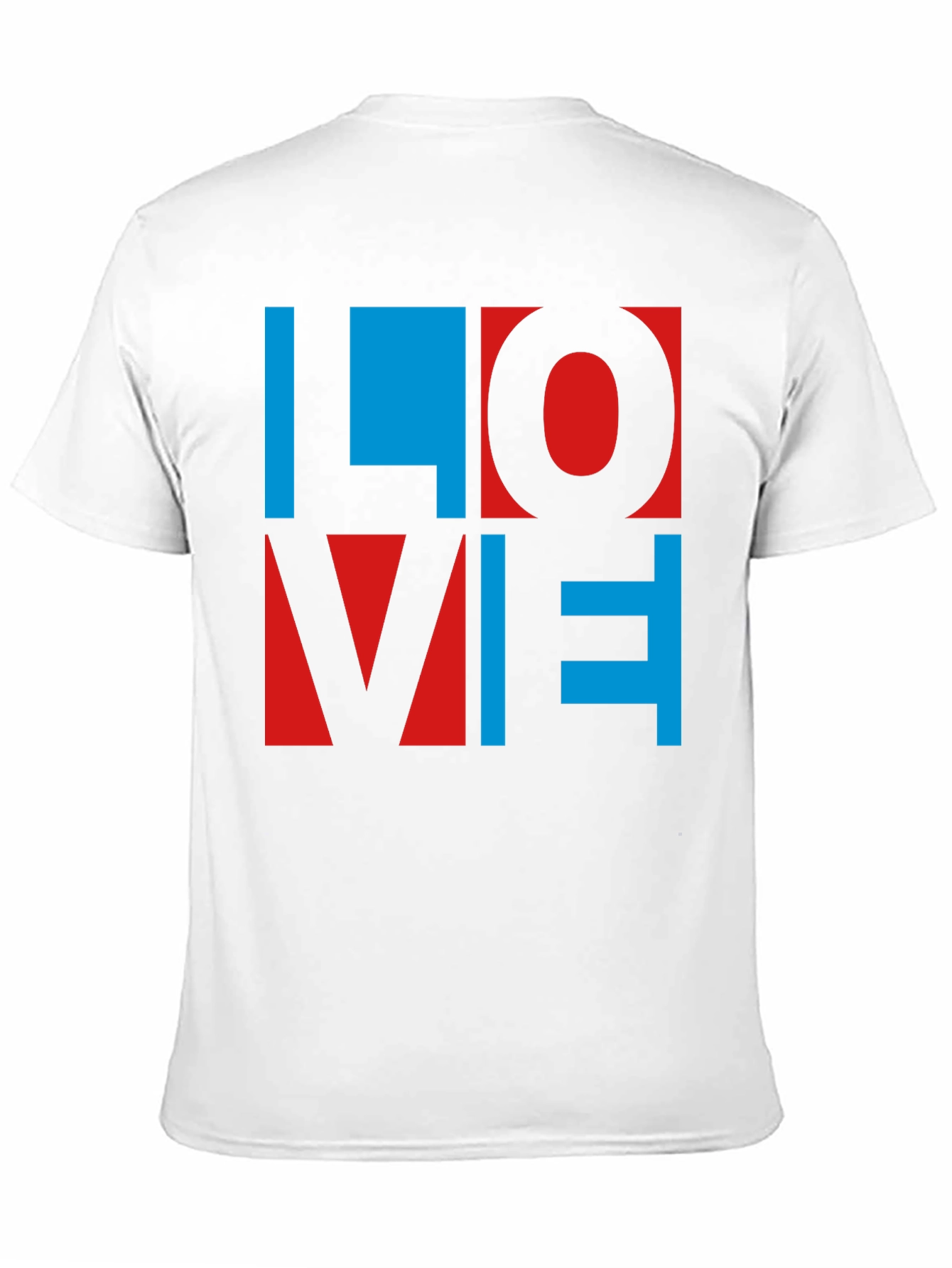 Black LOVE Graphic Tee - Bold & Colorful view 11