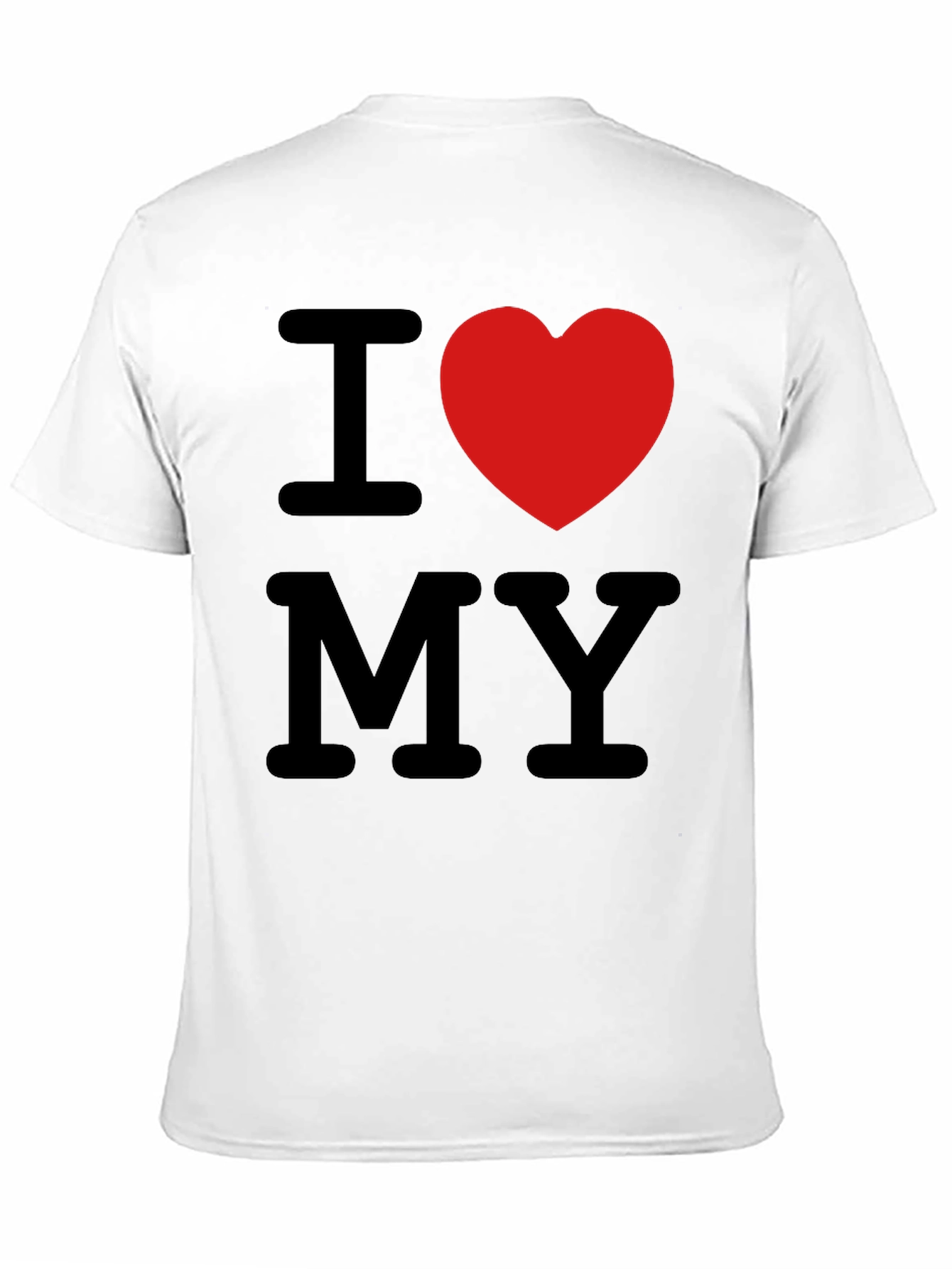 Black I Heart My T-Shirt - Stylish Black Tee view 11