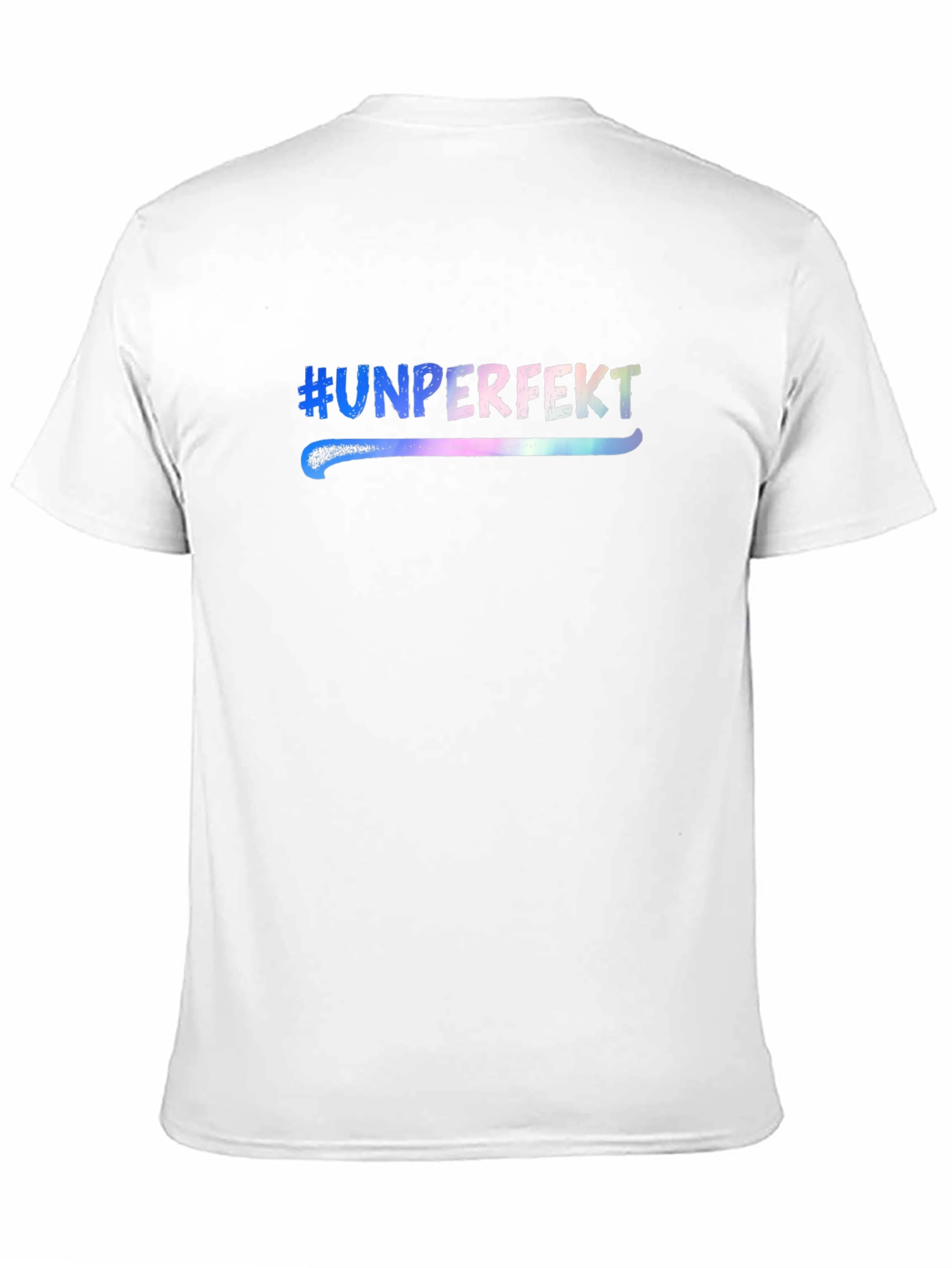 Black Unperfekt Graphic Tee - Embrace Imperfection view 11