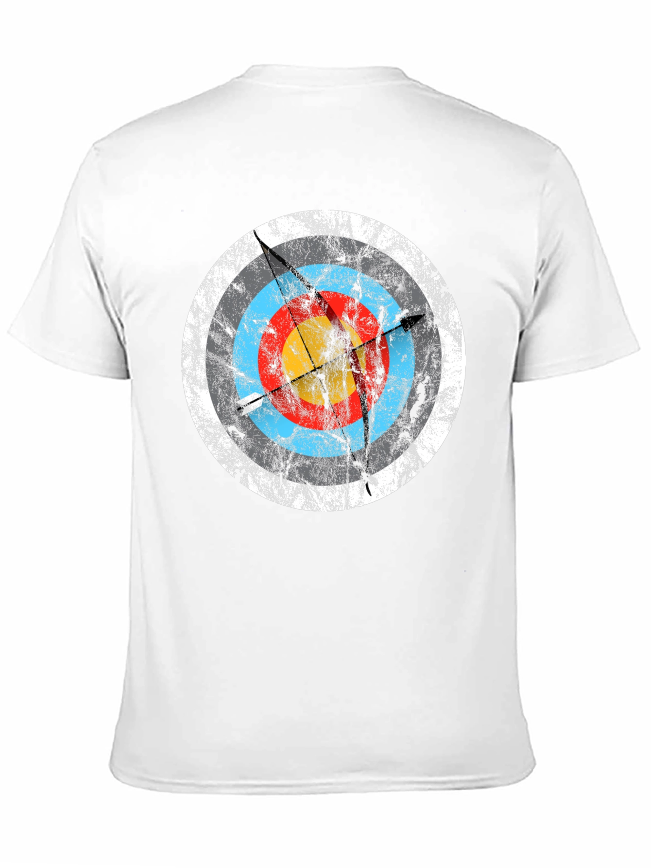 Black Archery Target Graphic T-Shirt - Black view 11