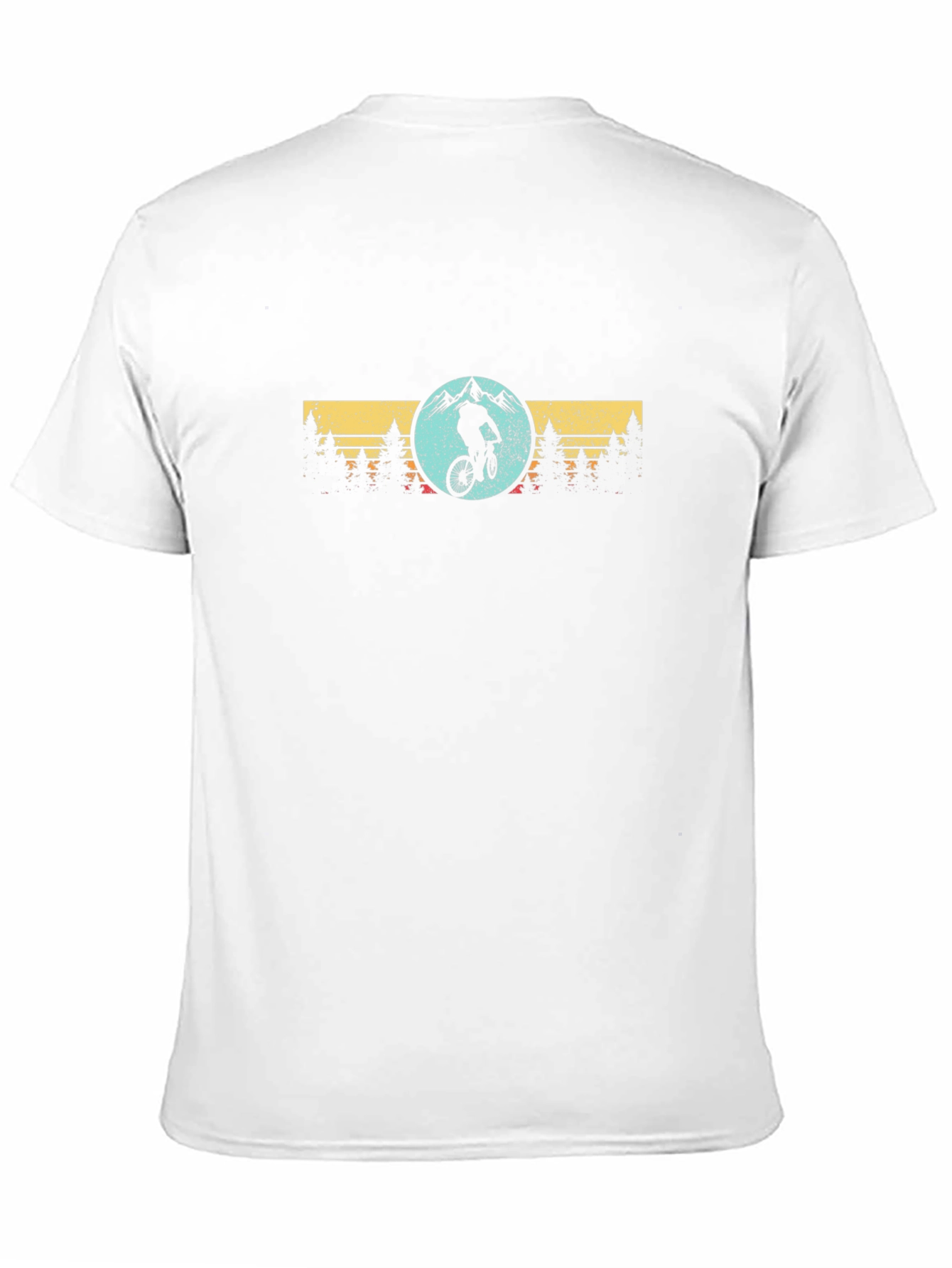 Black Mountain Biker Retro Graphic Tee view 11