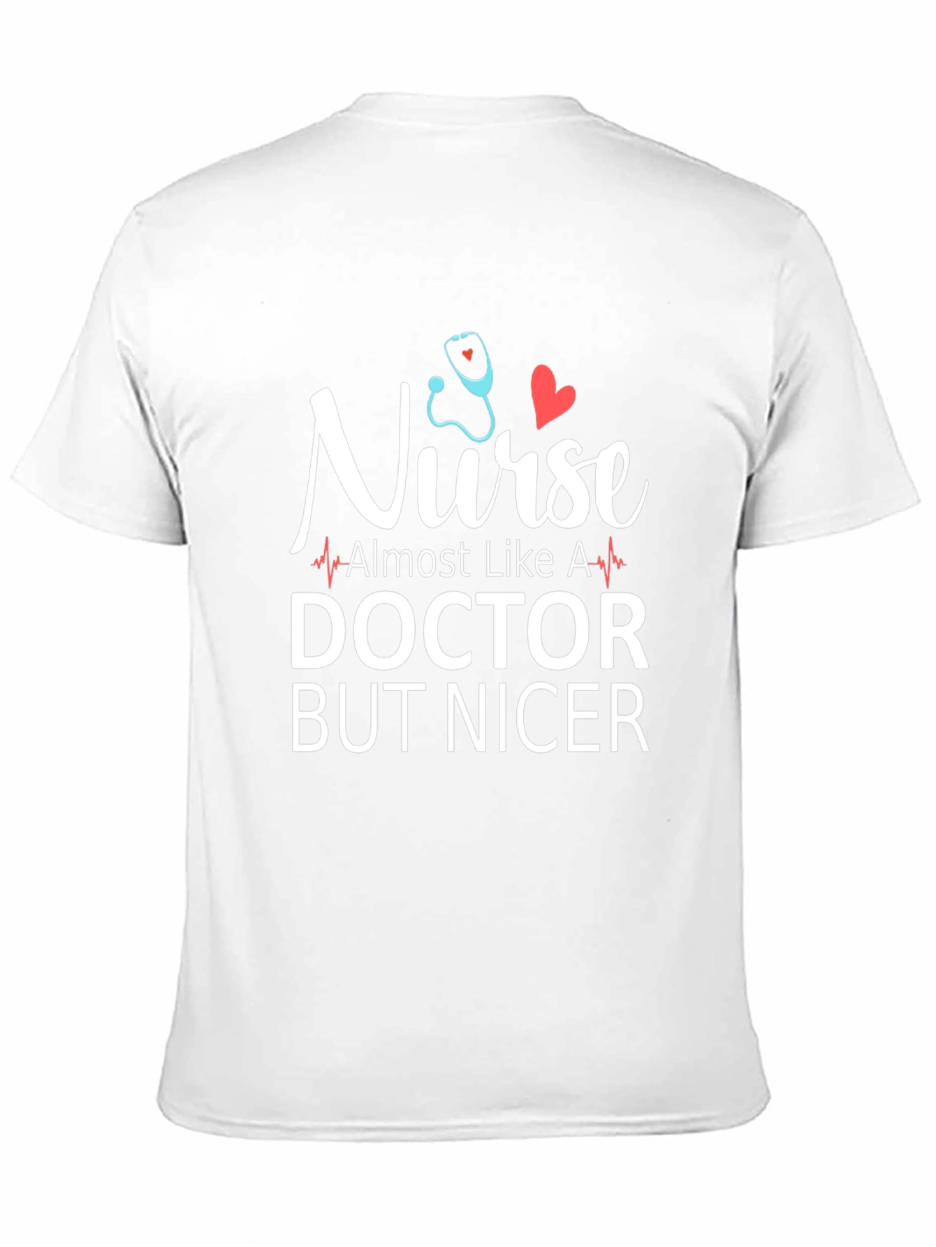 Black Nurse Doctor But Nicer Graphic Tee view 11