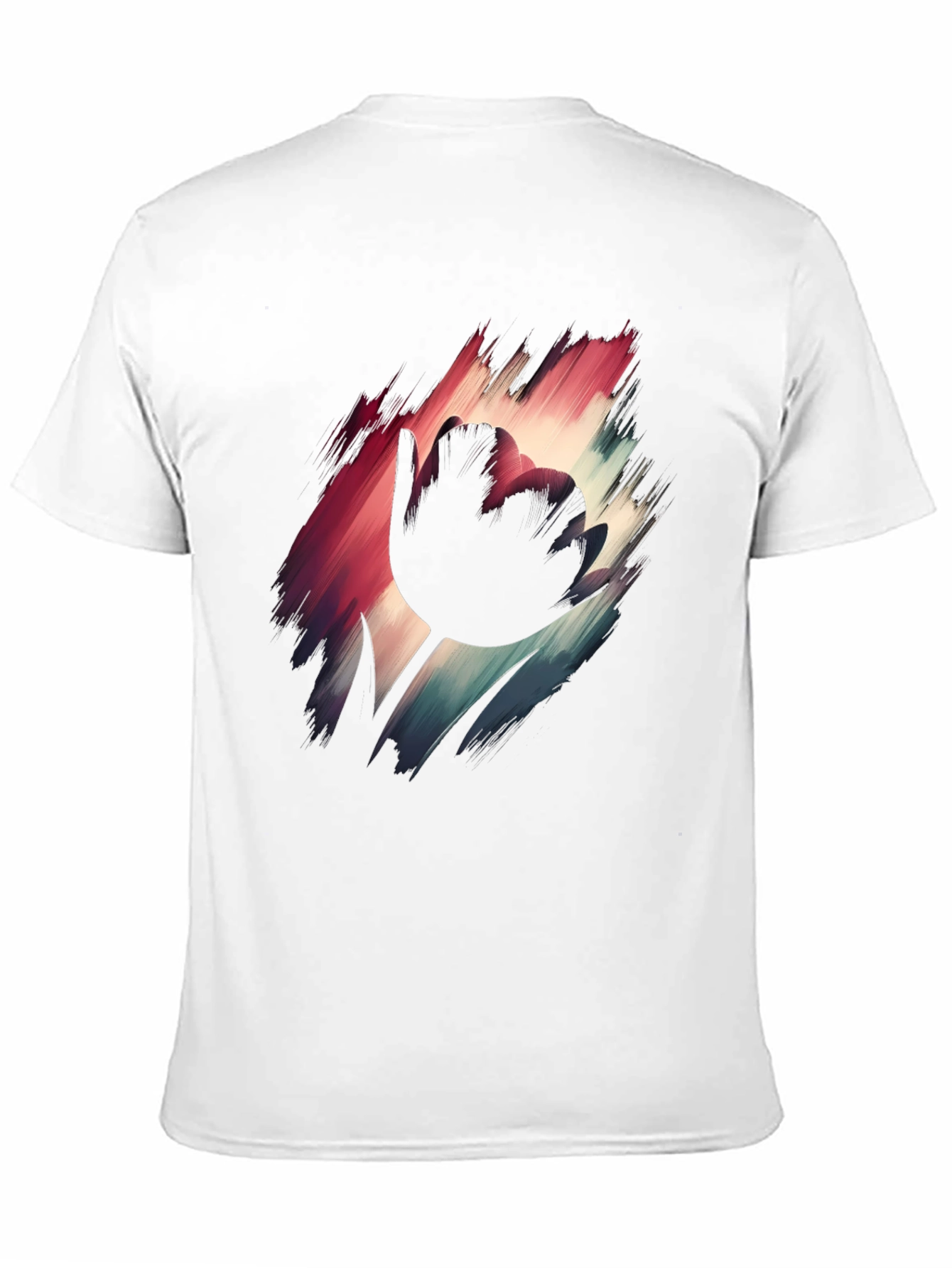 Tulip Silhouette Graphic Tee - Modern Art T-Shirt - 11