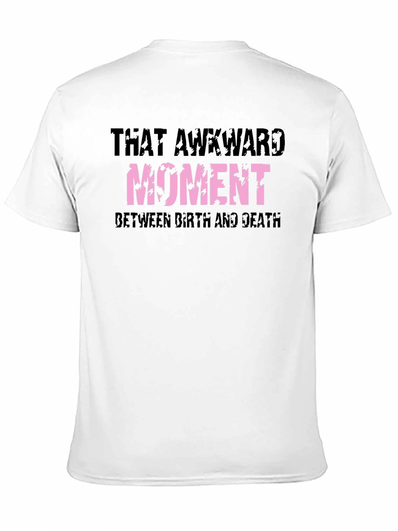 Black Awkward Moment Graphic T-Shirt - Black view 11