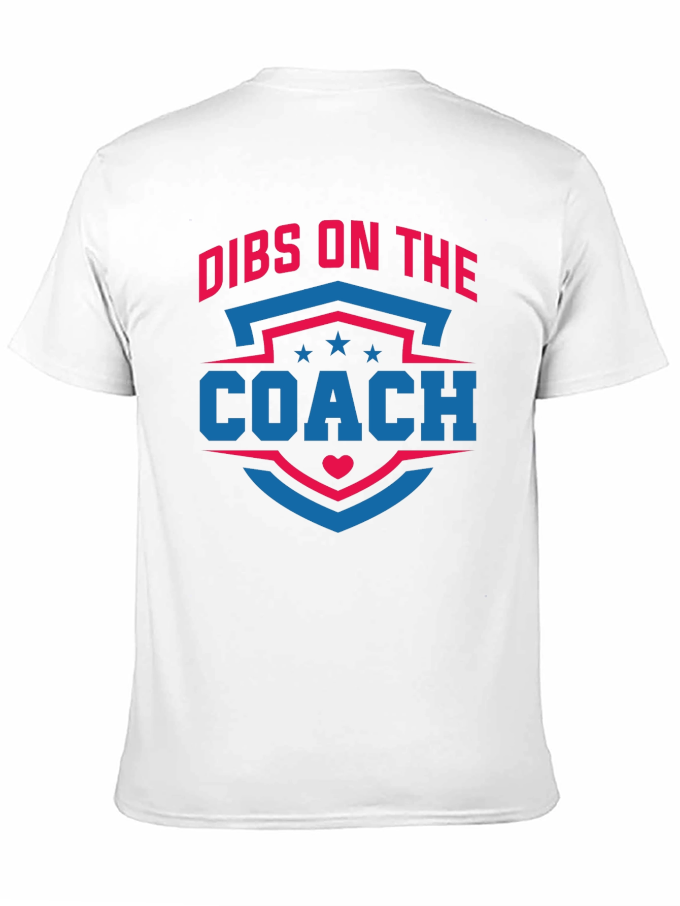 Black Dibs on the Coach T-Shirt - Novelty Graphic Tee view 11