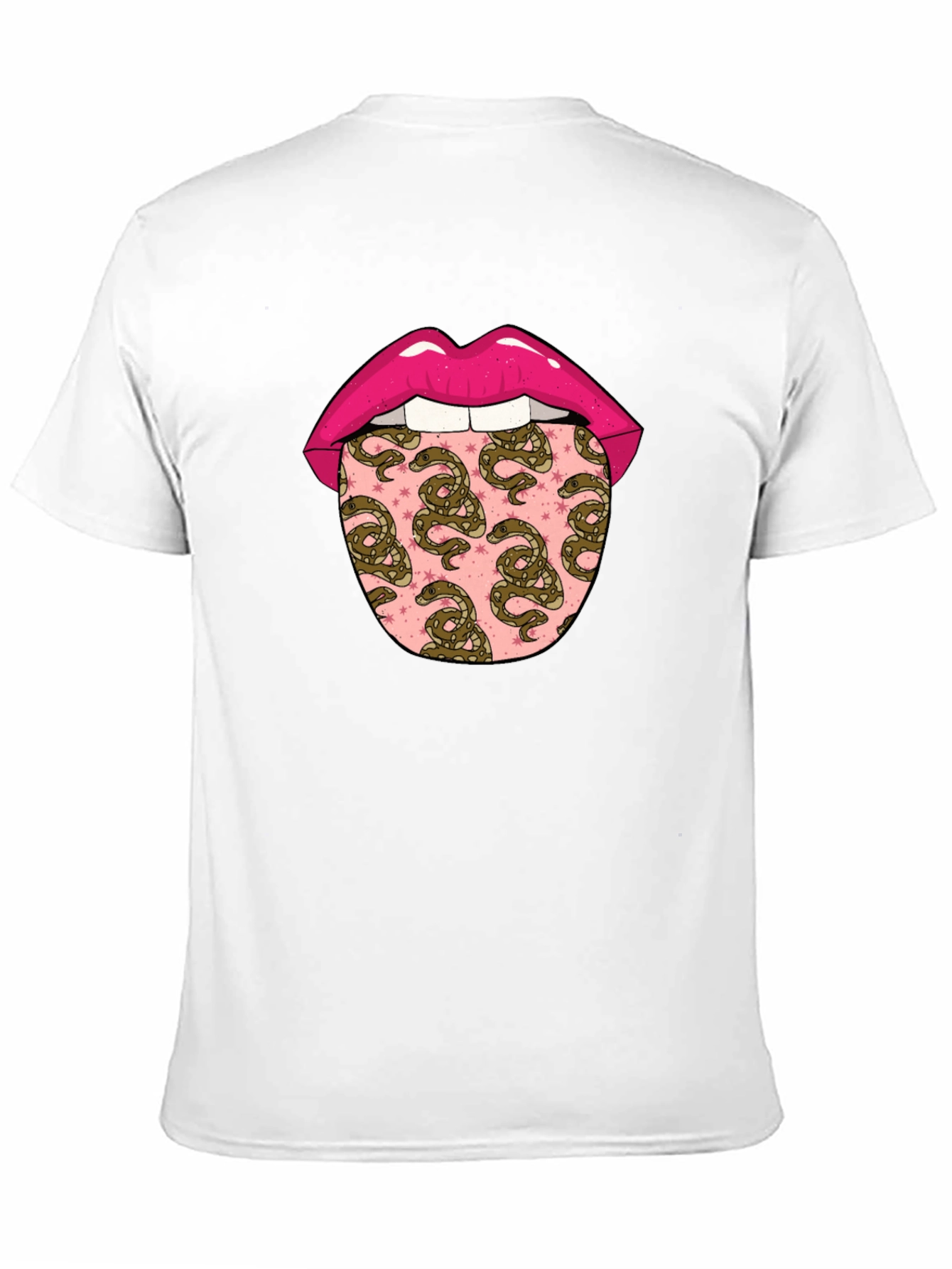 Black Snakes Tongue Graphic Tee view 11
