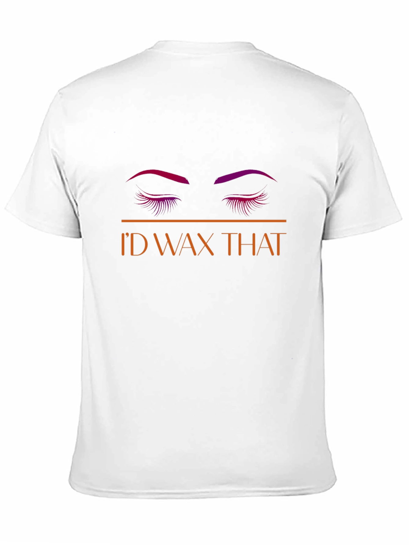 Black I'd Wax That T-Shirt - Funny Esthetician Gift view 11