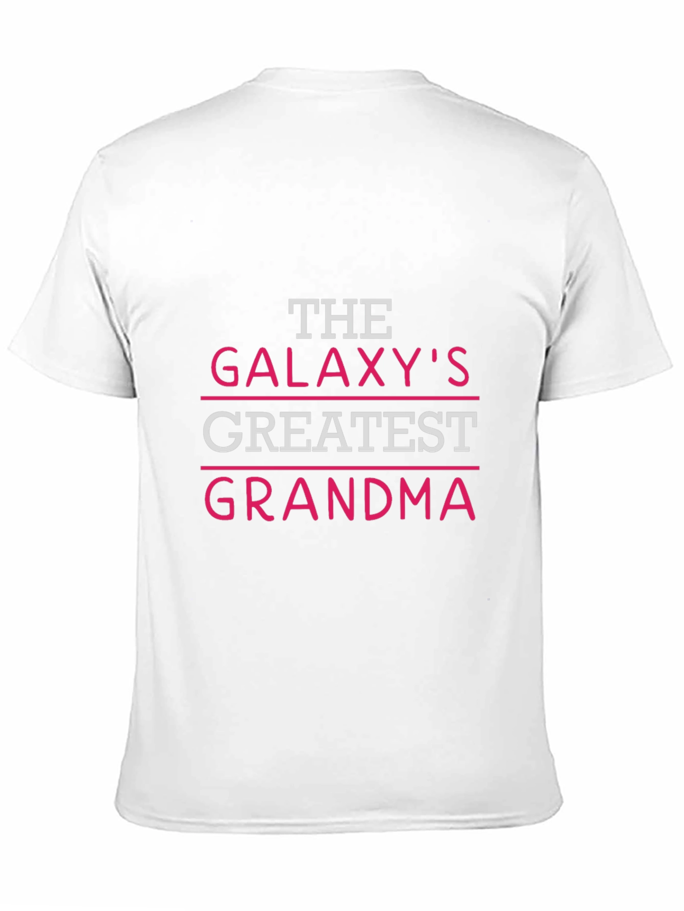 Black Galaxy's Greatest Grandma T-Shirt - Black view 11