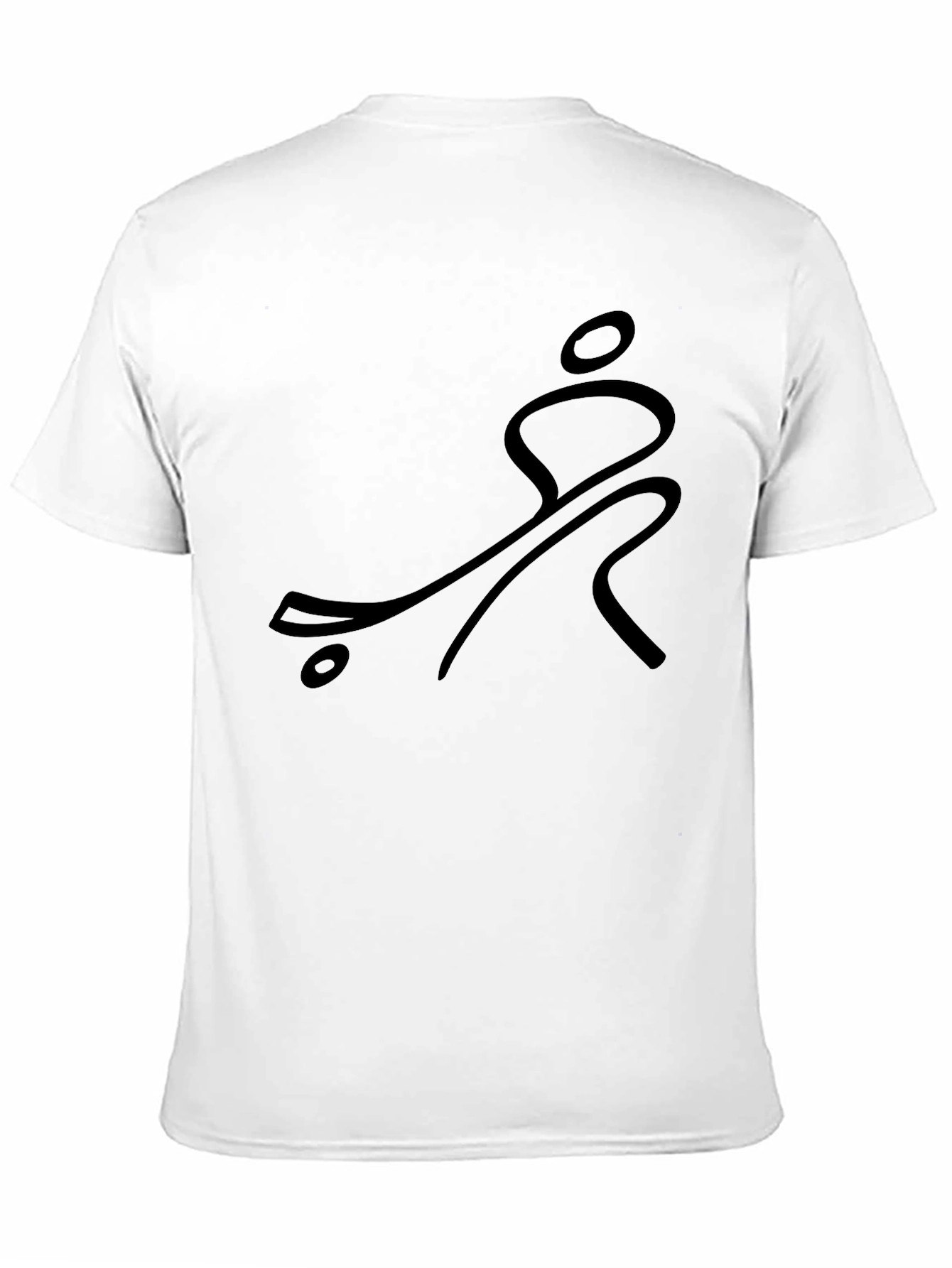 Black Skateboarder Graphic T-Shirt - Black view 11