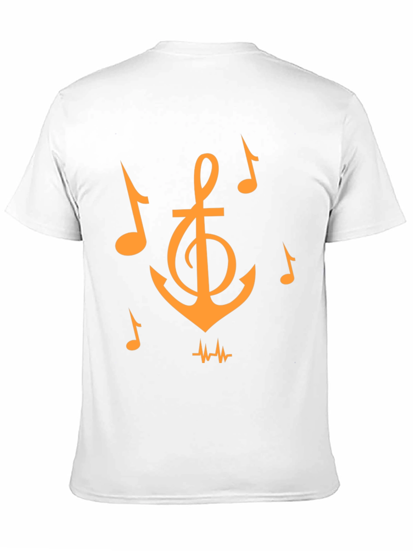 Black Musical Anchor Graphic Tee view 11