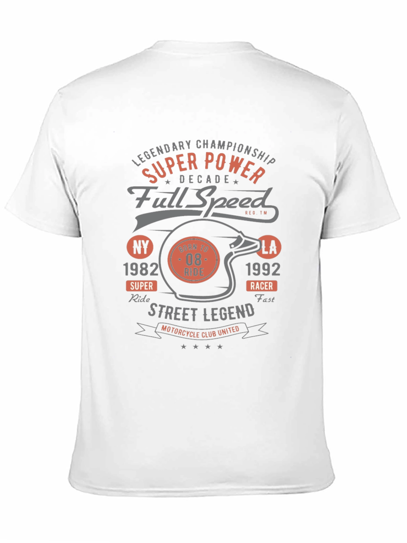 Black Super Power Full Speed T-Shirt view 11