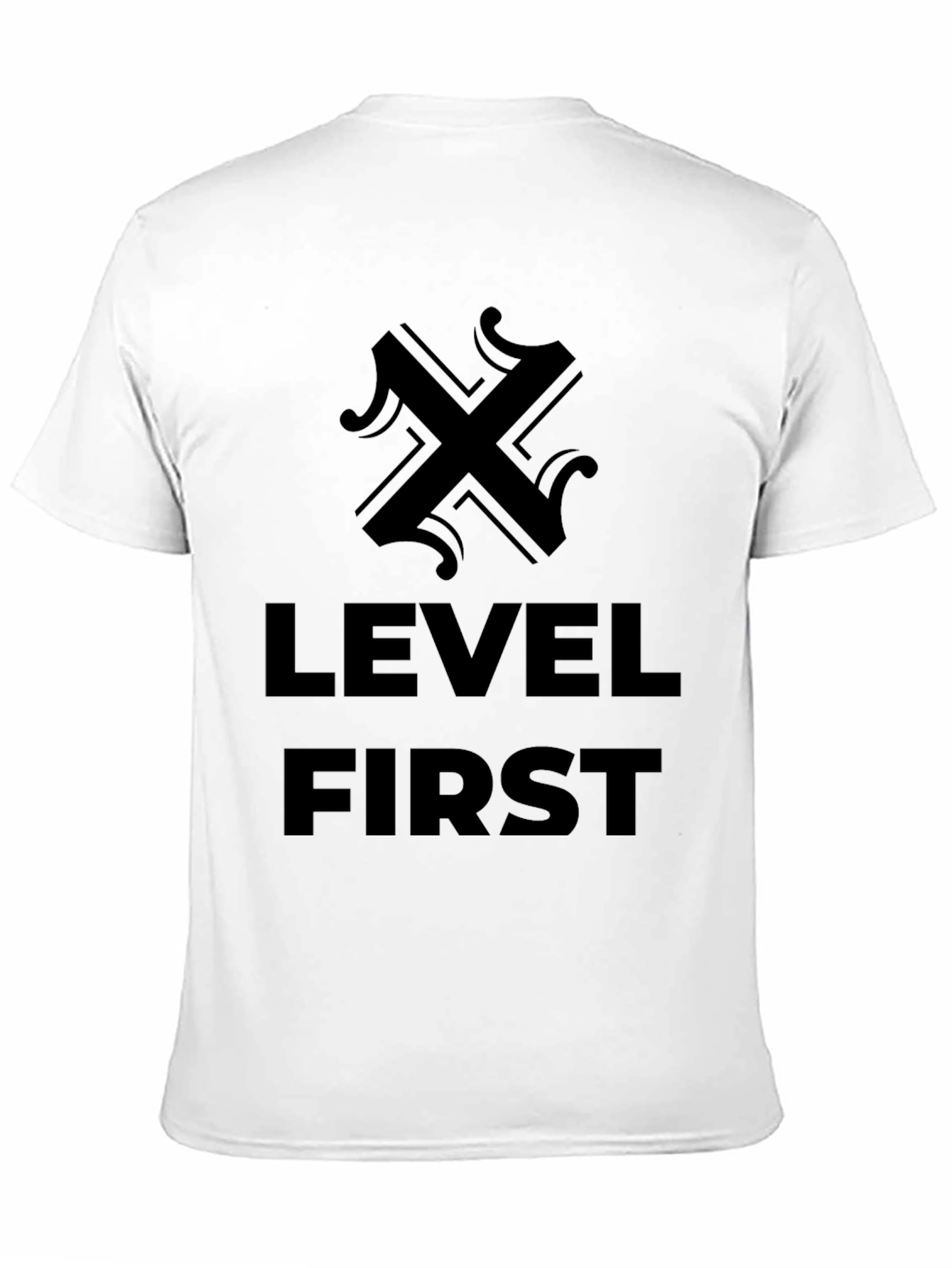 Black Level First Graphic Tee - Black Cotton Casual Shirt view 11