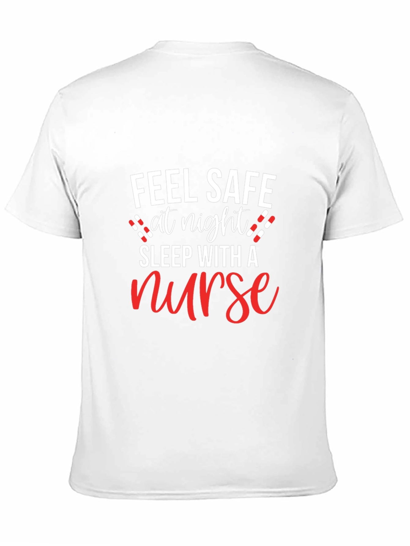Black Feel Safe, Sleep With a Nurse Tee view 11