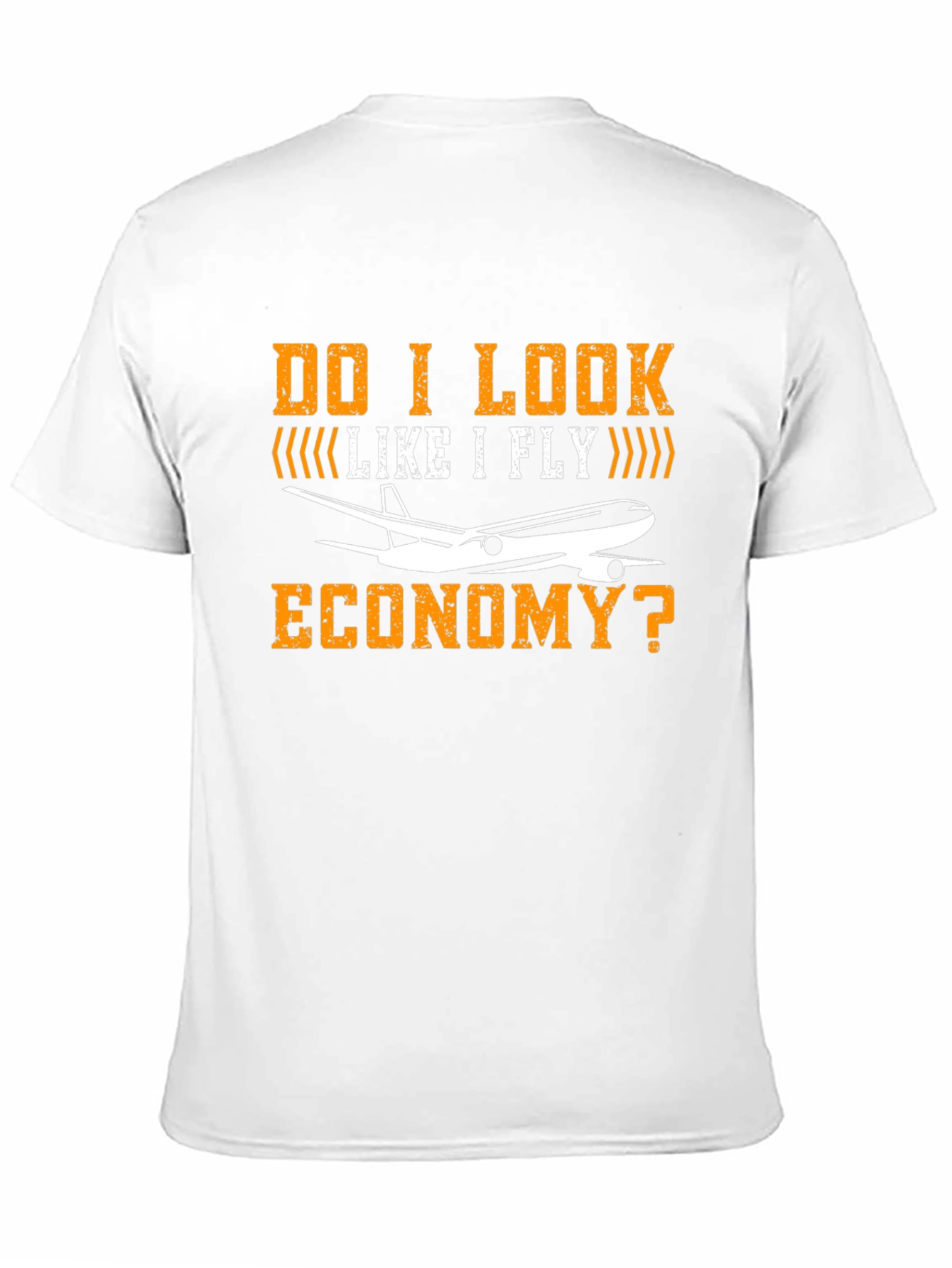 Black Do I Look Like I Fly Economy T-Shirt view 11