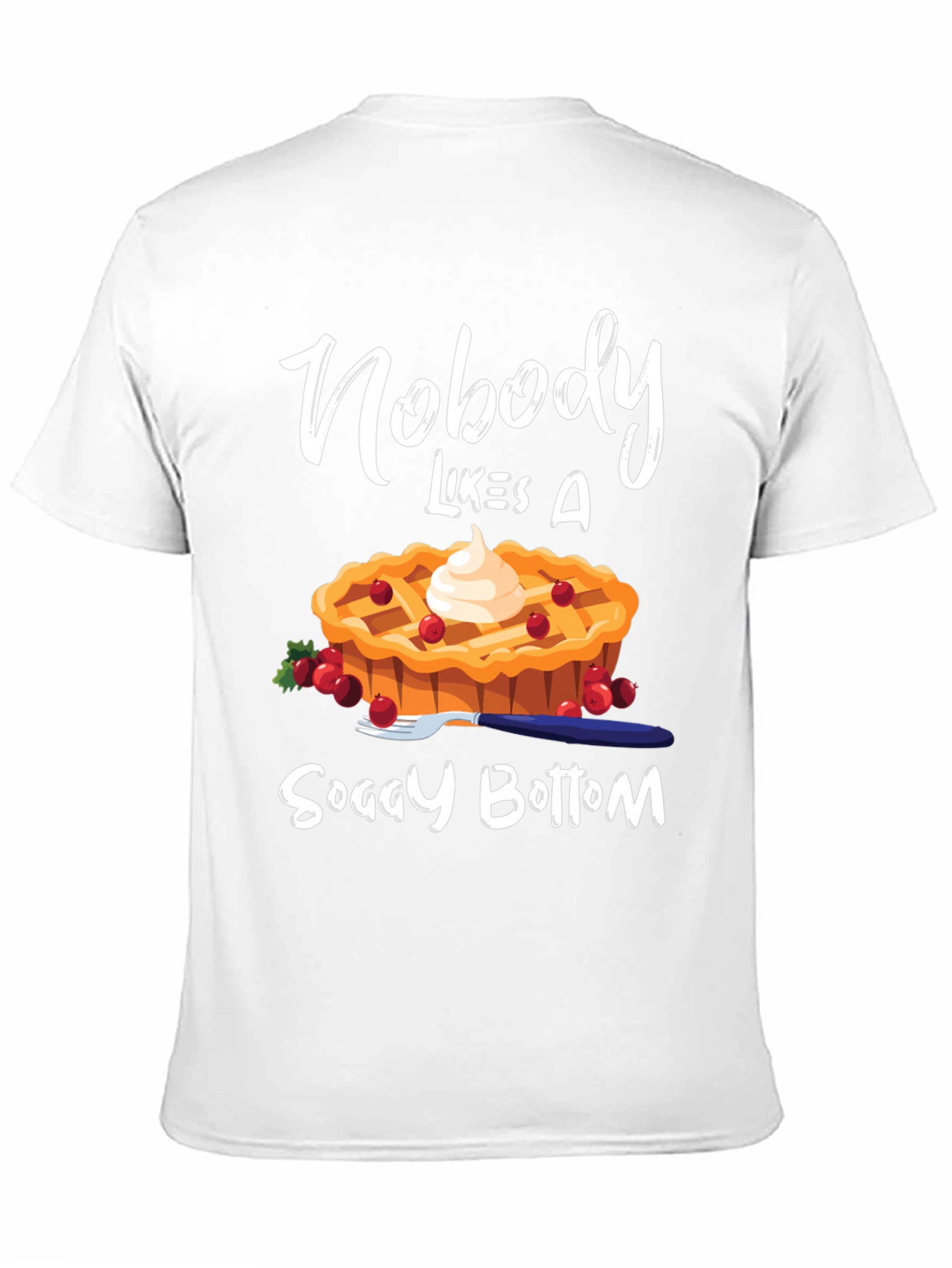 Black Nobody Likes A Soggy Bottom T-Shirt view 11