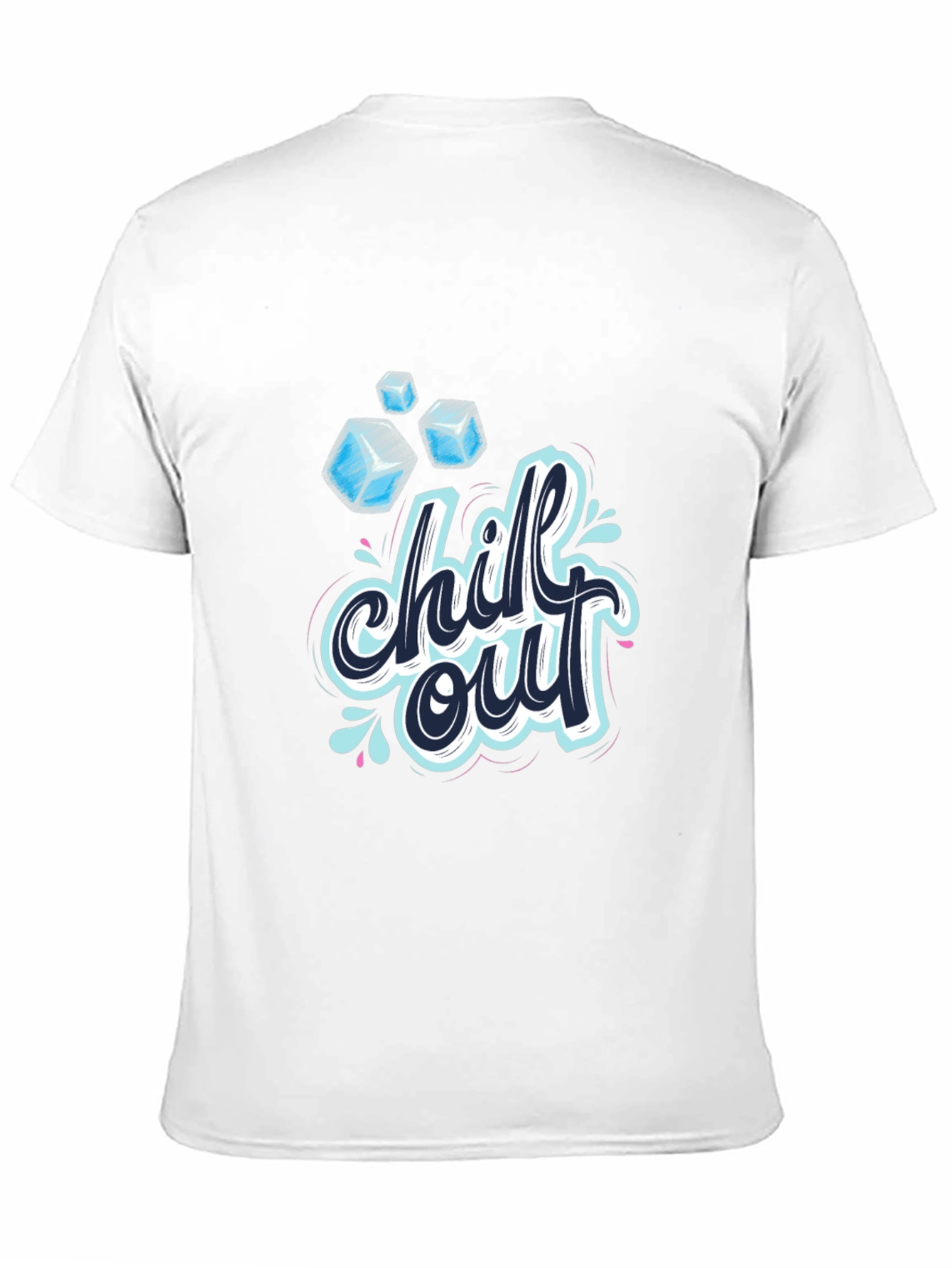 Black Chill Out Graphic T-Shirt - Cool & Casual view 11