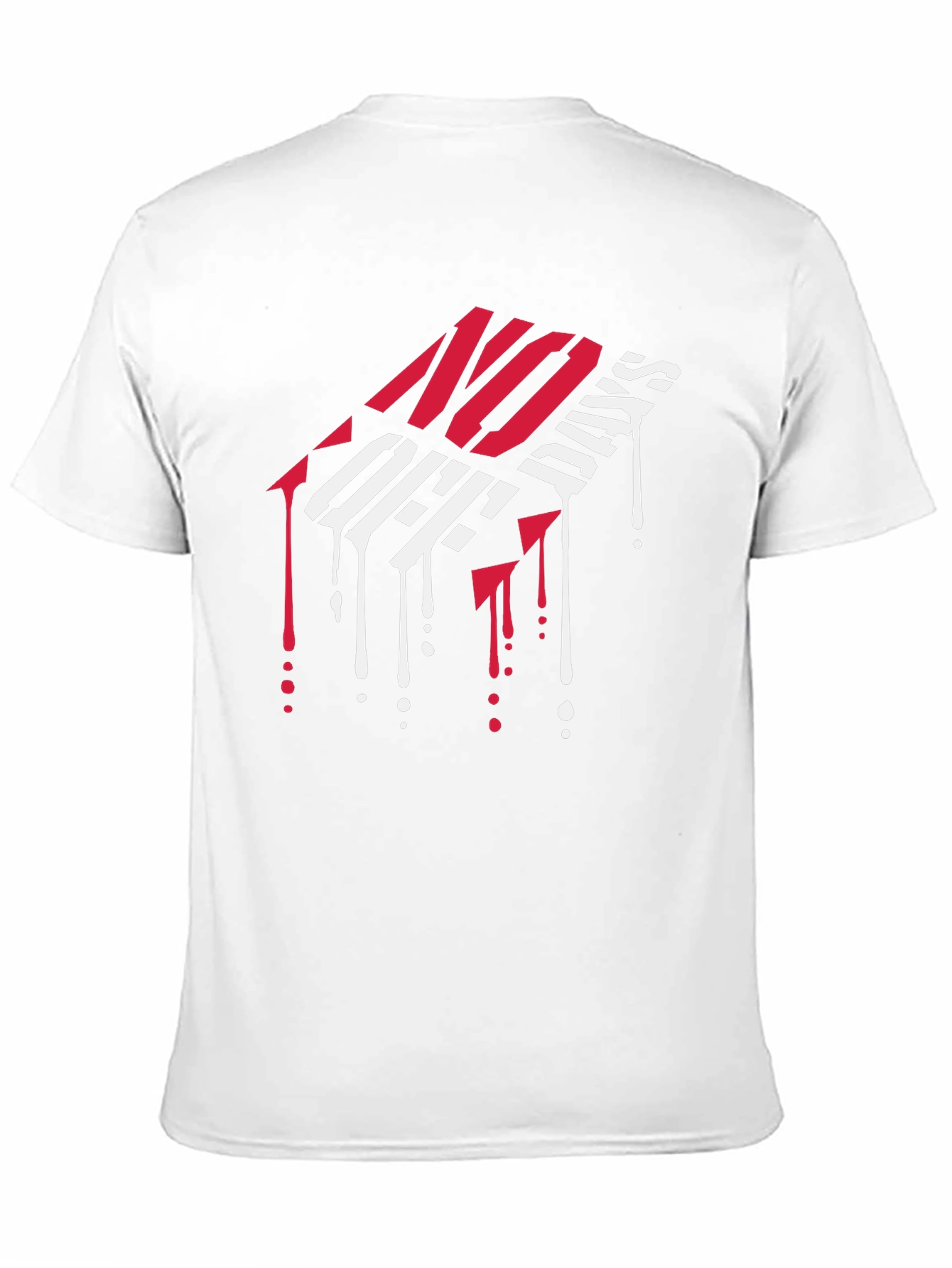 Black No Off Days Graphic Tee - Bold Streetwear T-Shirt view 11