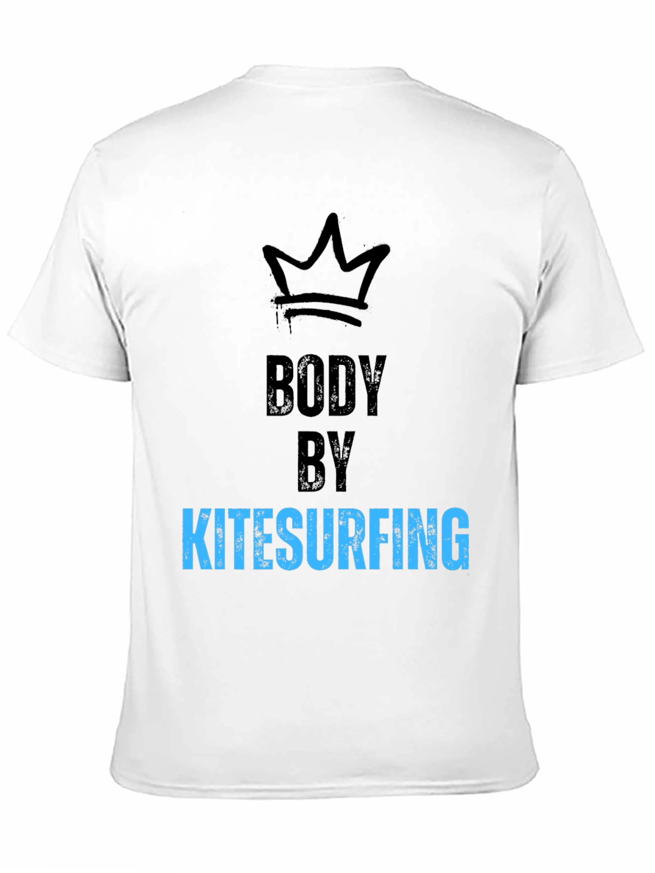 Black Body By Kitesurfing Black T-Shirt view 11