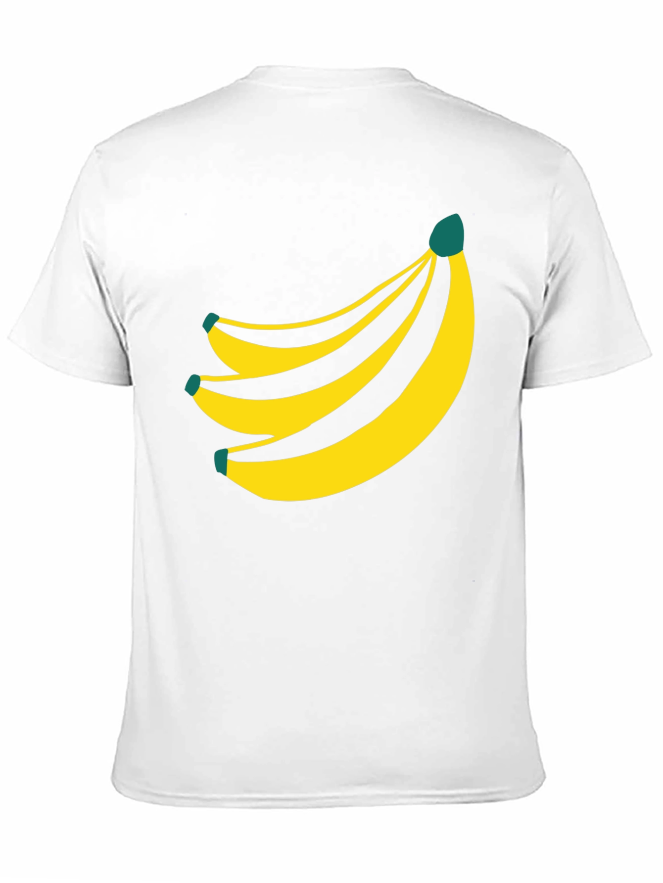 Black Banana Graphic Tee - Unisex Black T-Shirt view 11