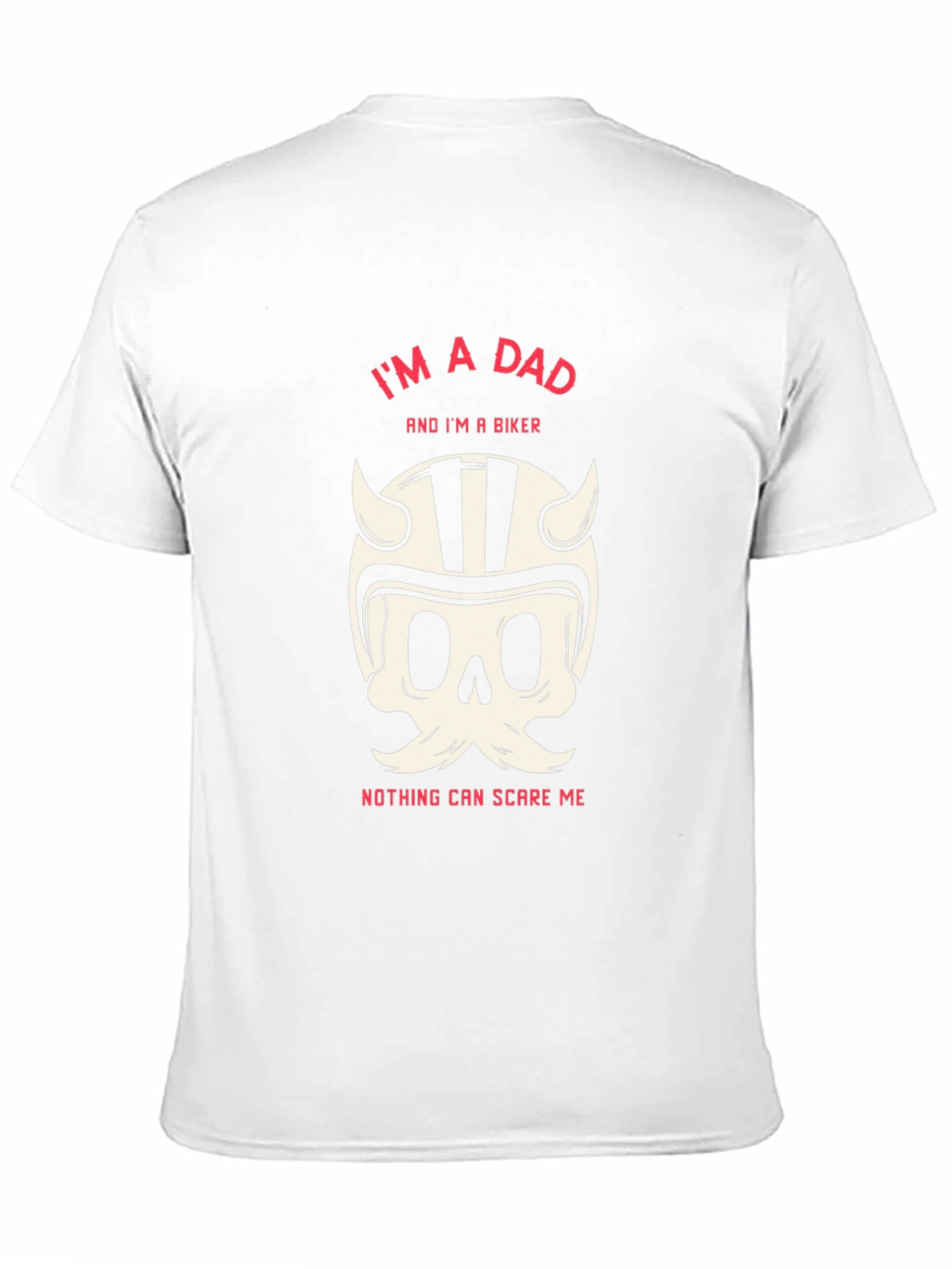 Black I'm a Dad & Biker T-Shirt view 11
