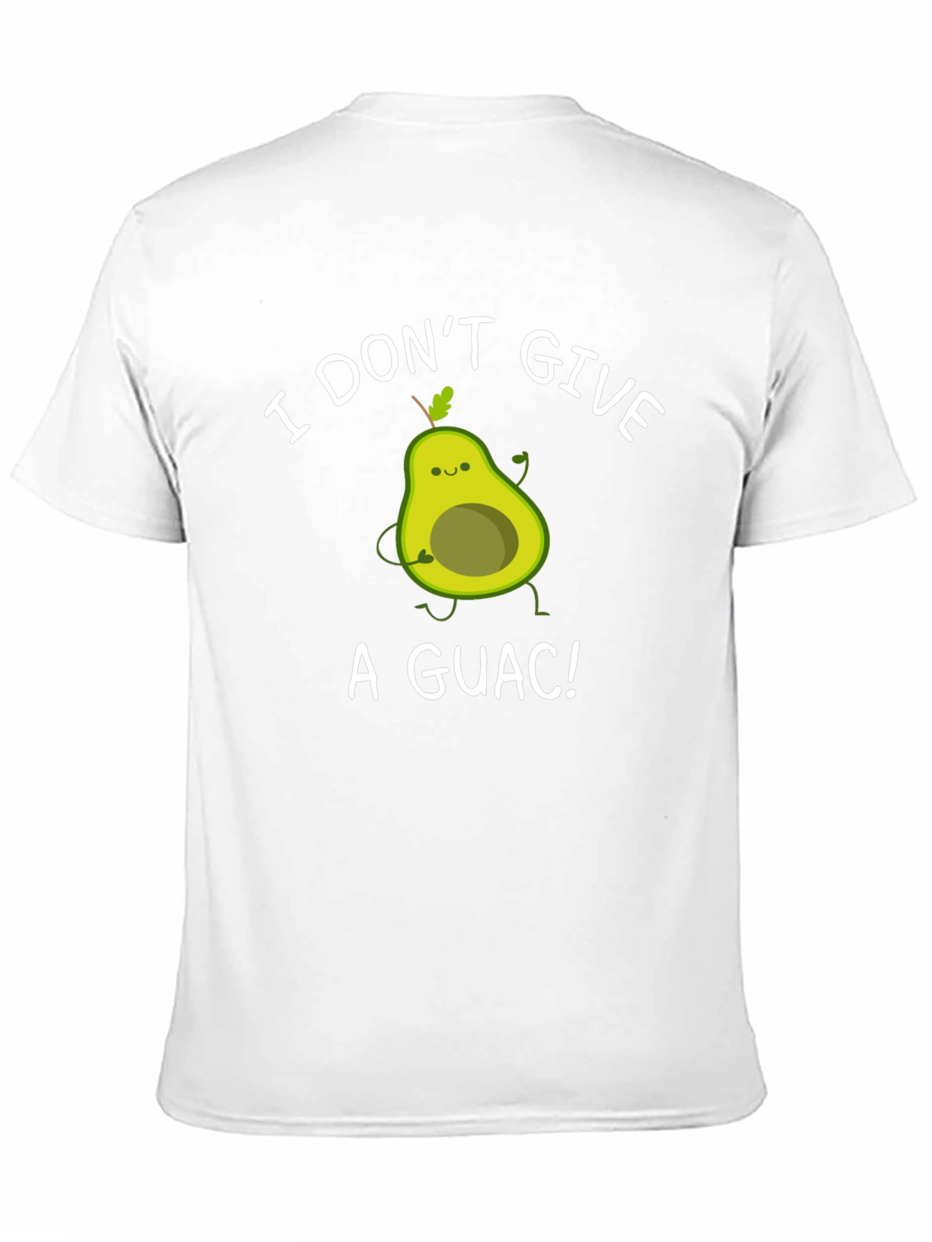 Black Funny Avocado Graphic T-Shirt view 11