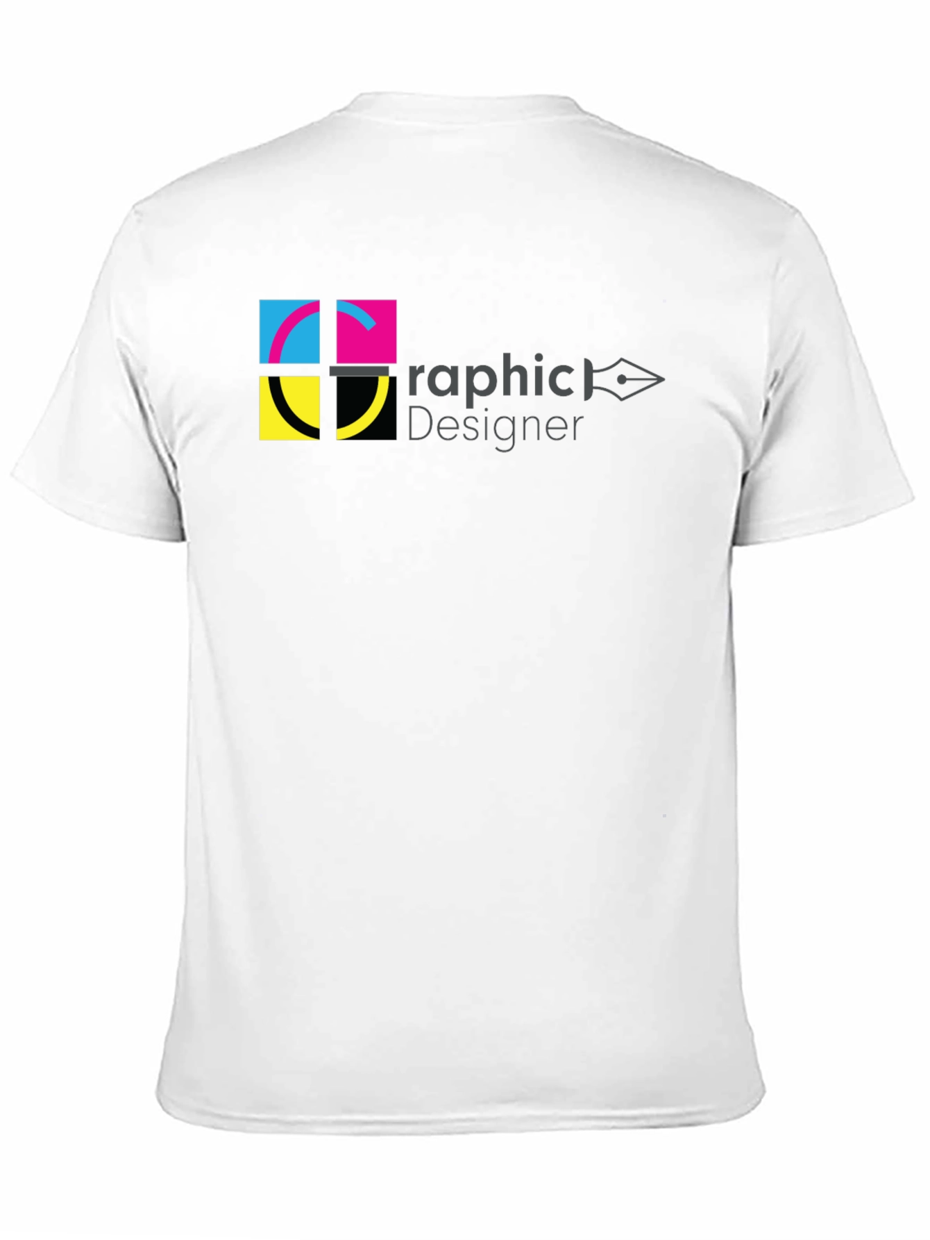 Black Graphic Designer T-Shirt - Creative Design view 11