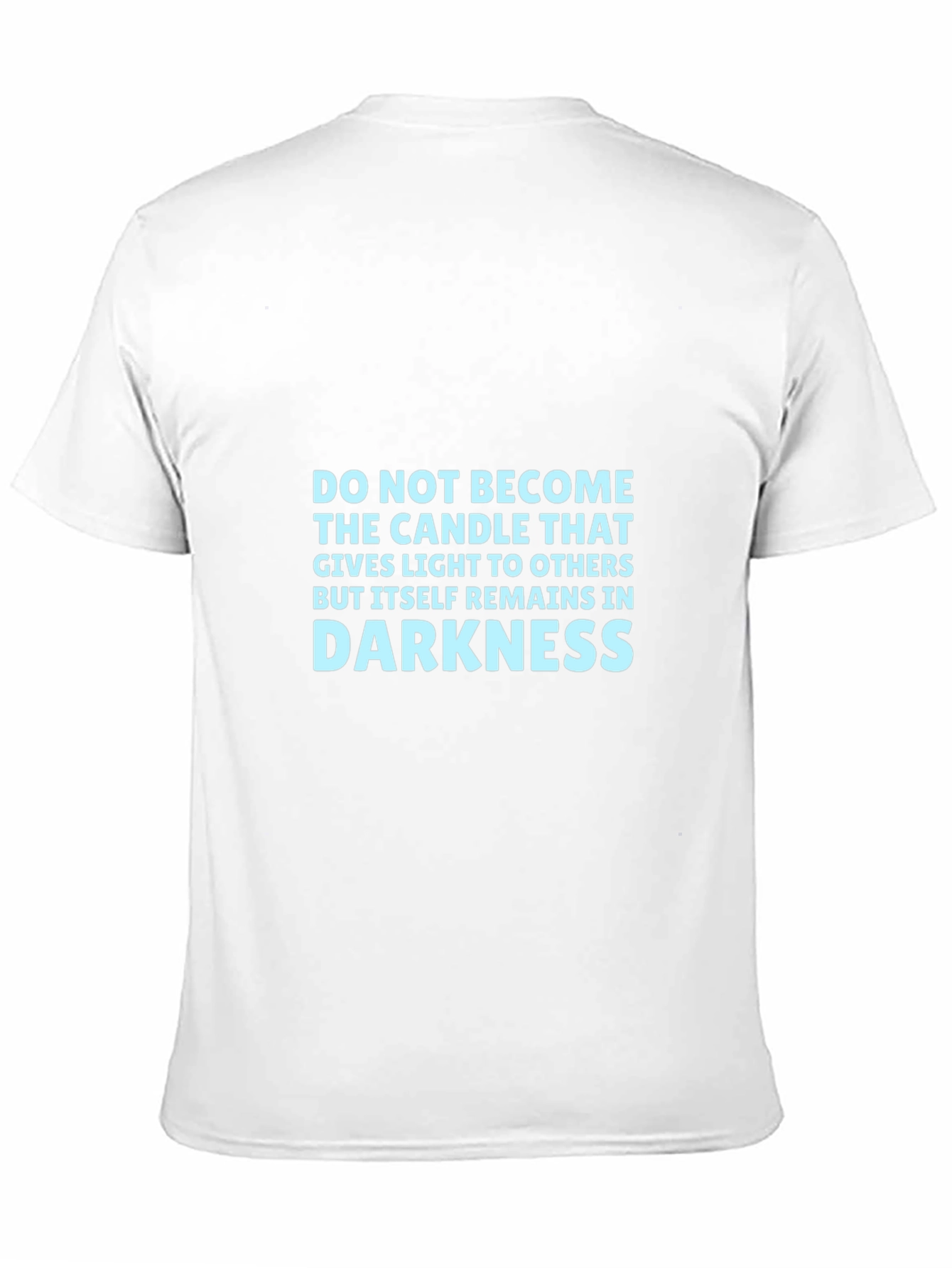 Black Inspirational T-Shirt: Light to Others view 11