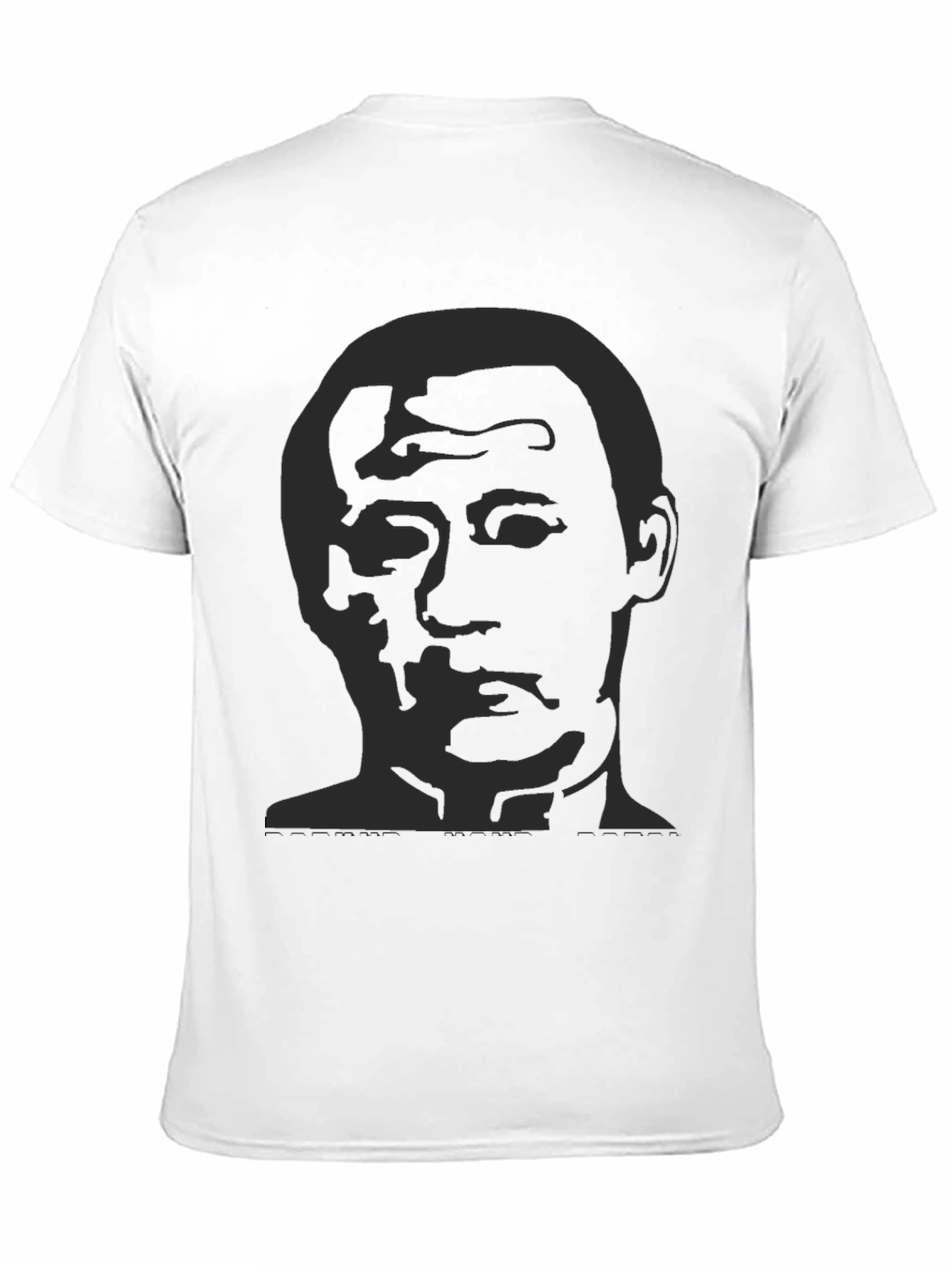 Black Men's Graphic Print T-Shirt - Black view 11