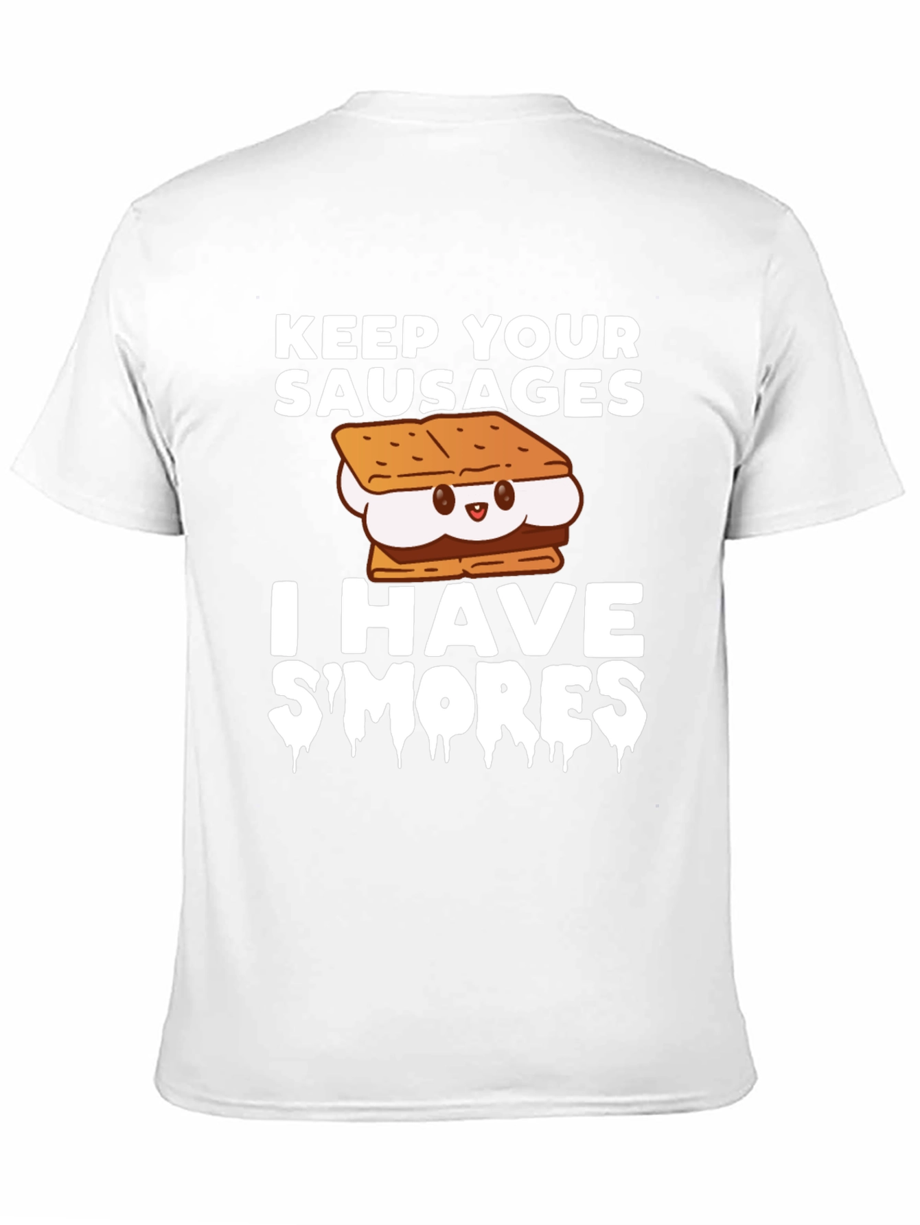 Black Keep Your Sausages I Have S'mores T-Shirt view 11