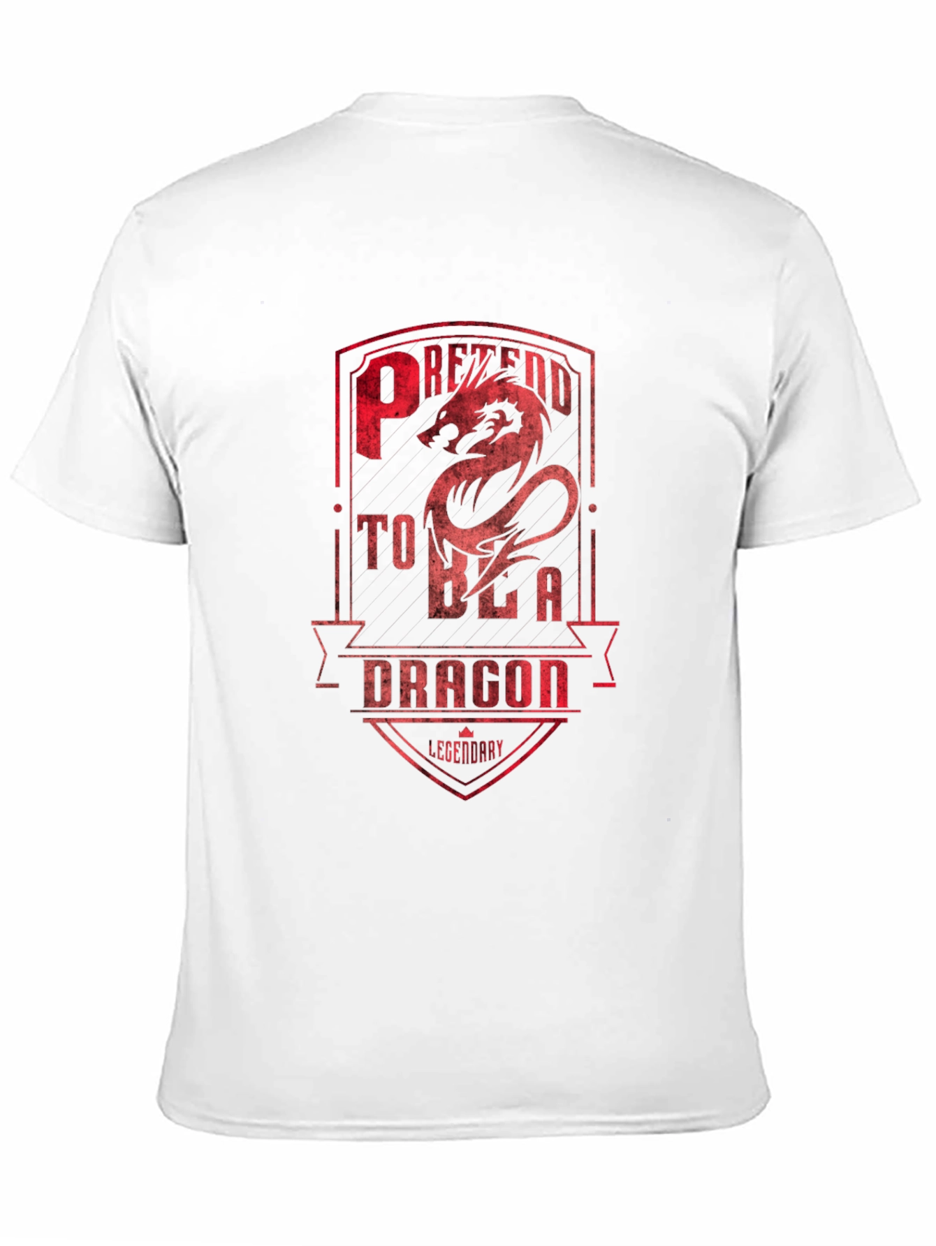 Black Pretend to be a Dragon T-Shirt - Legendary view 11