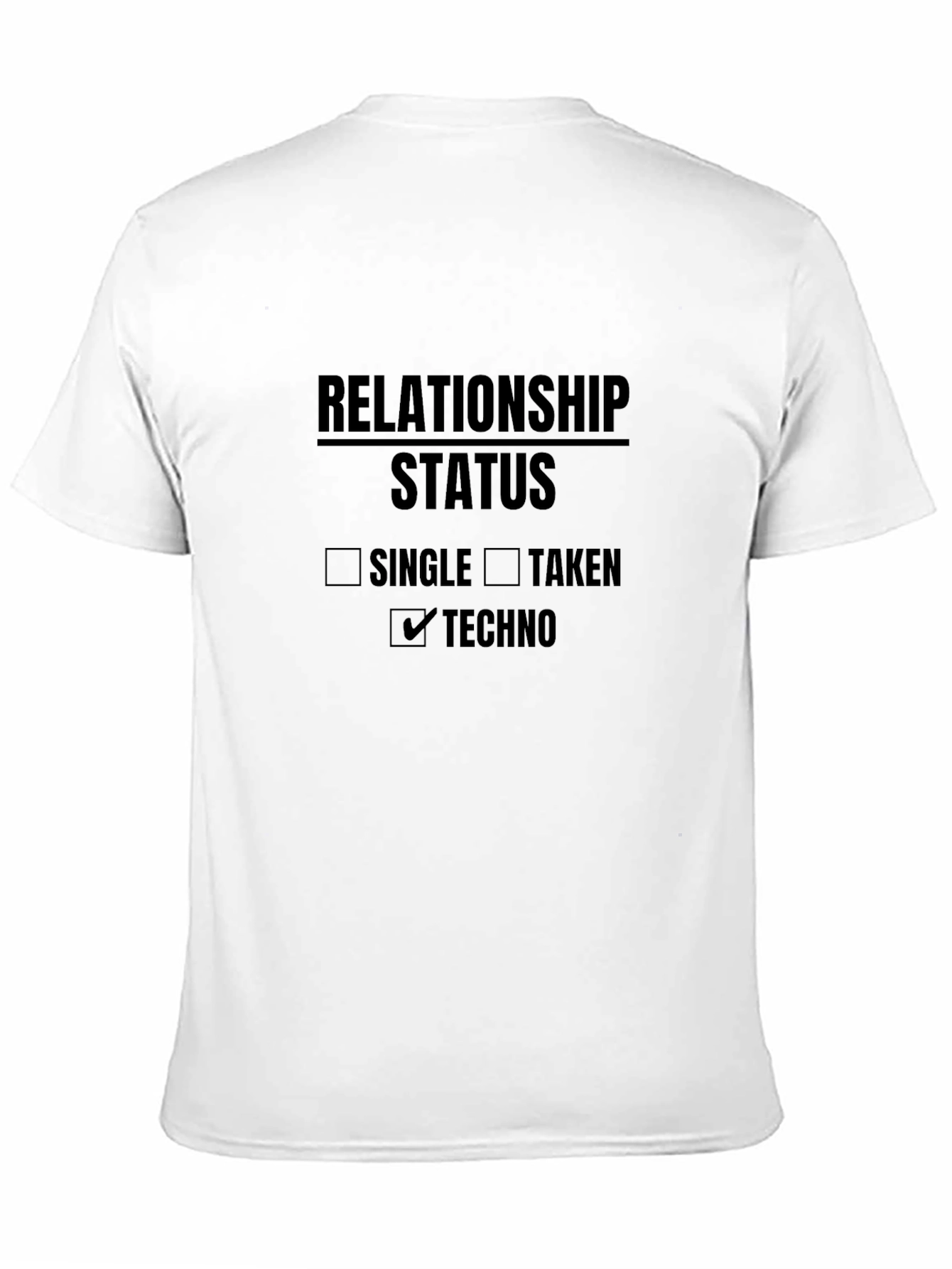 Black Relationship Status: Techno T-Shirt view 11
