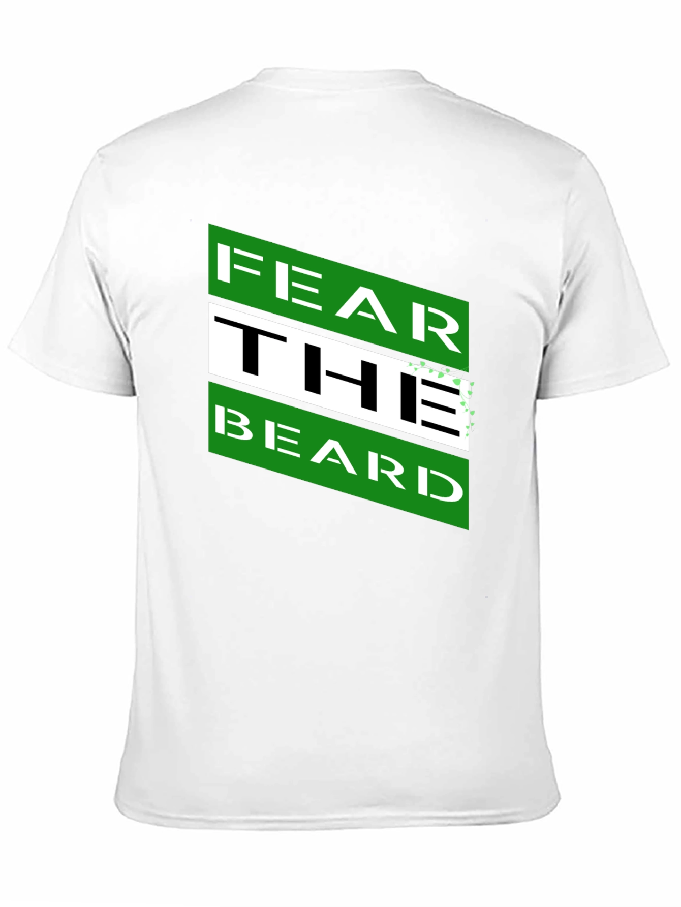 Black Fear The Beard Graphic Tee - Men's Short Sleeve T-Shirt view 11