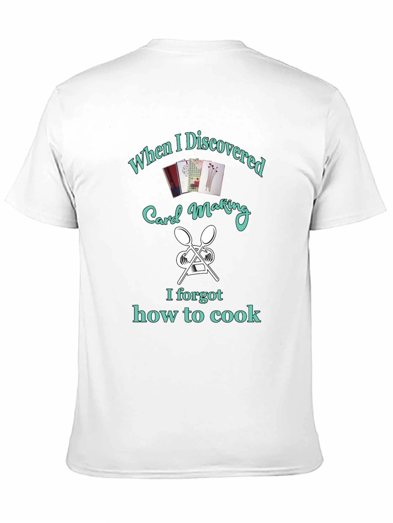 Black Card Making Hobbyist T-Shirt - Funny Cook Gift view 11