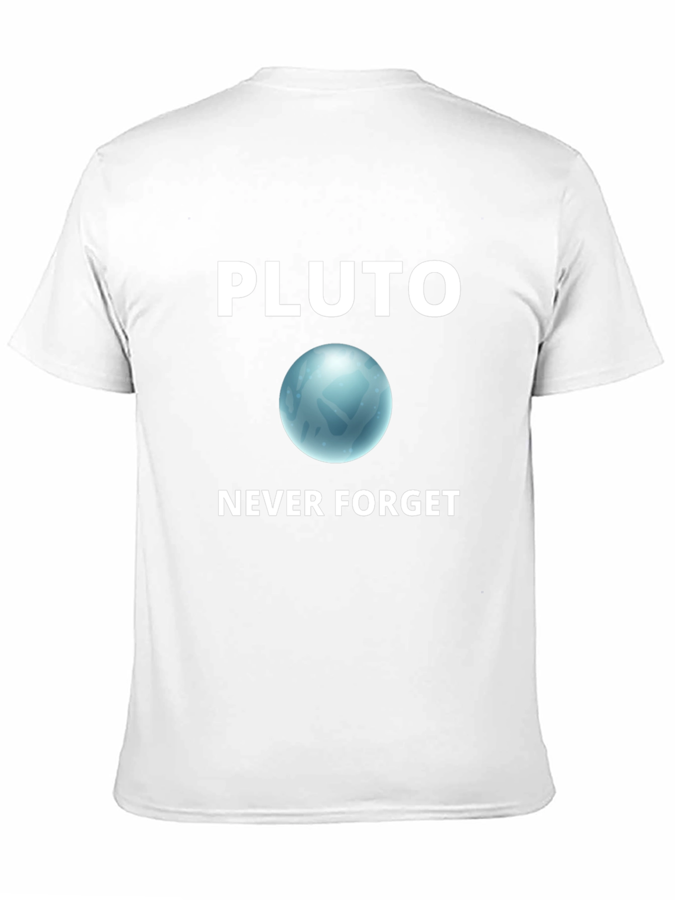 Pluto Never Forget Graphic Tee - Black T-Shirt - 11
