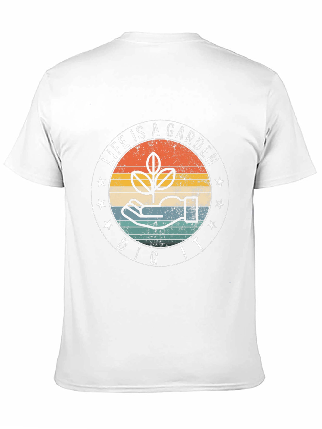 Black Life is a Garden Black Graphic T-Shirt view 11