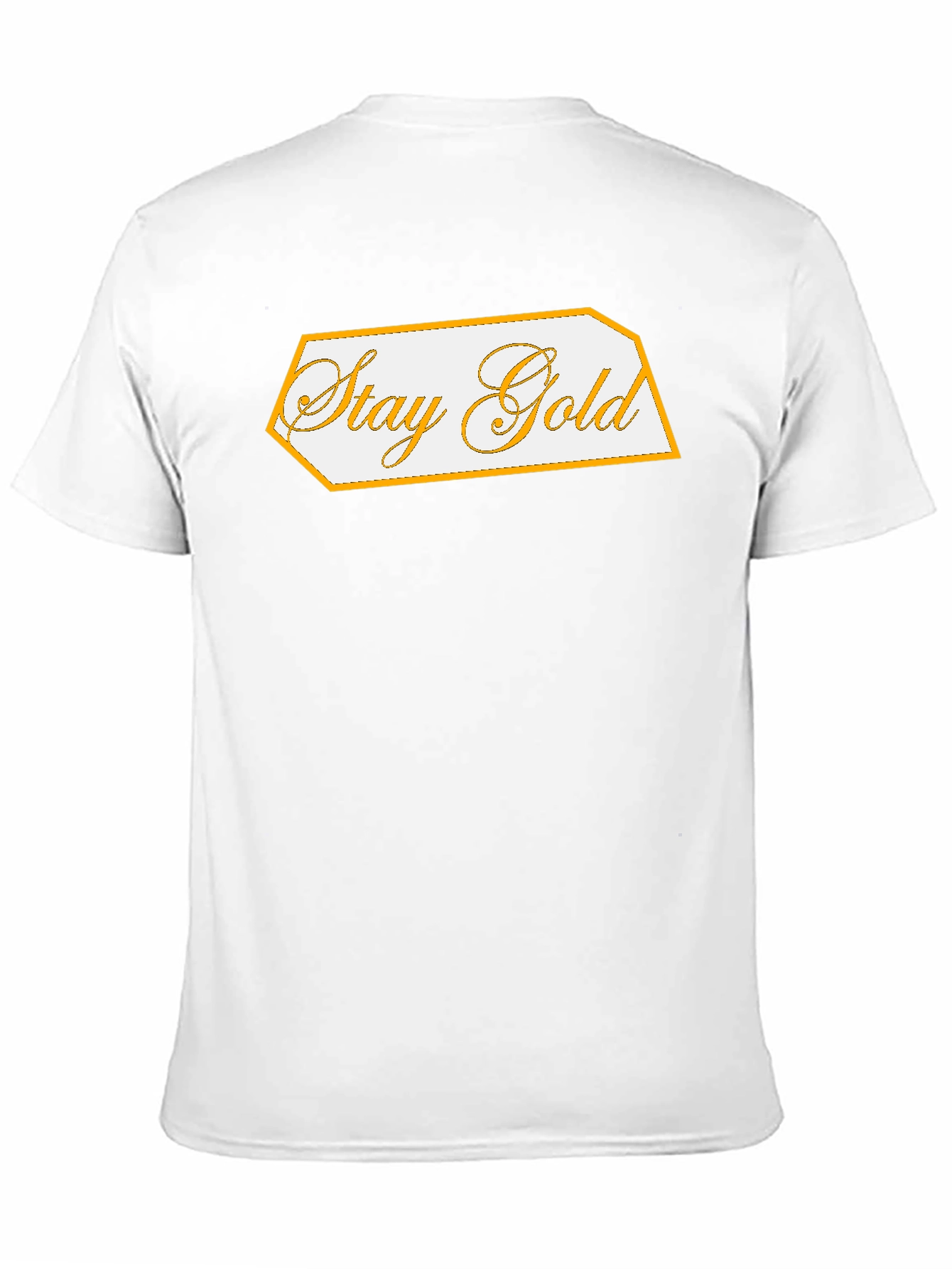 Black Stay Gold Graphic Tee - Classic Black view 11