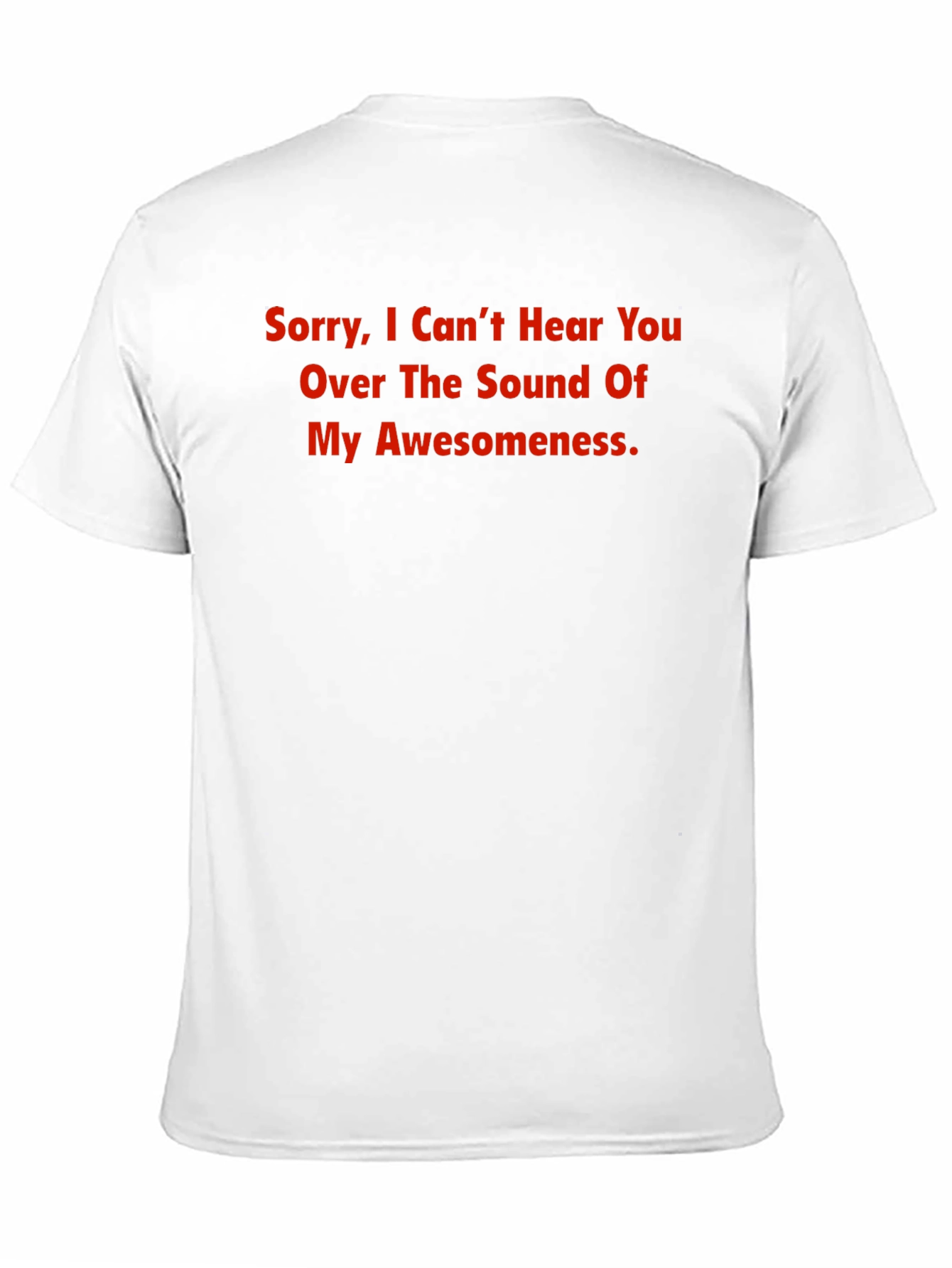 Black Funny Awesome Statement Black T-Shirt view 11