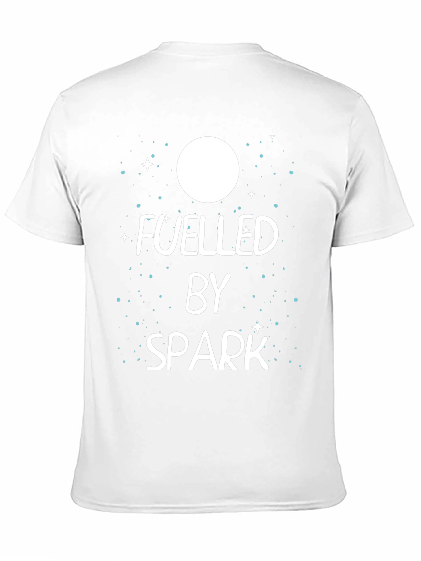 Black Fuelled by Spark Graphic T-Shirt - Men's Black Tee view 11