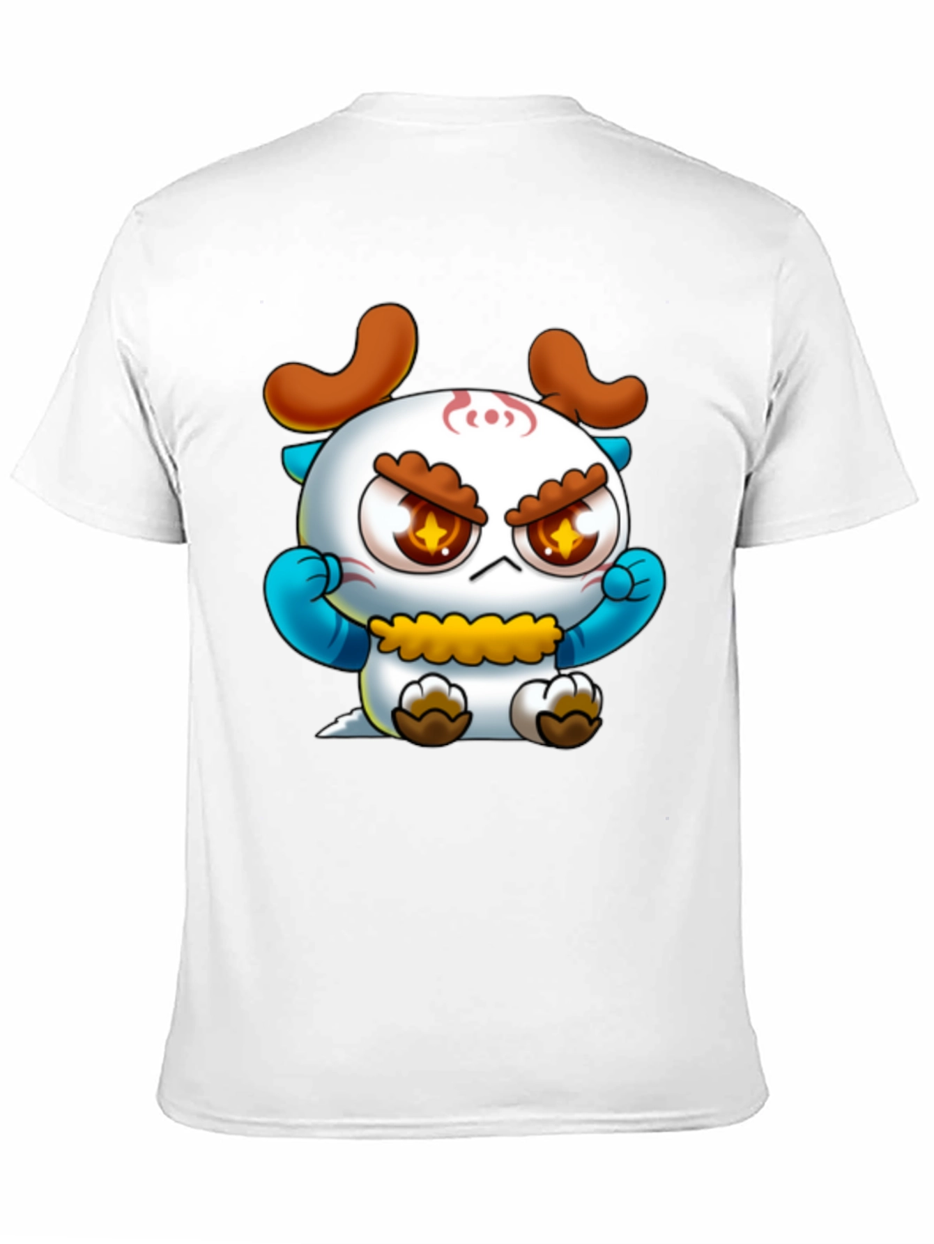 Black Cartoon Character Graphic Tee - Black view 11