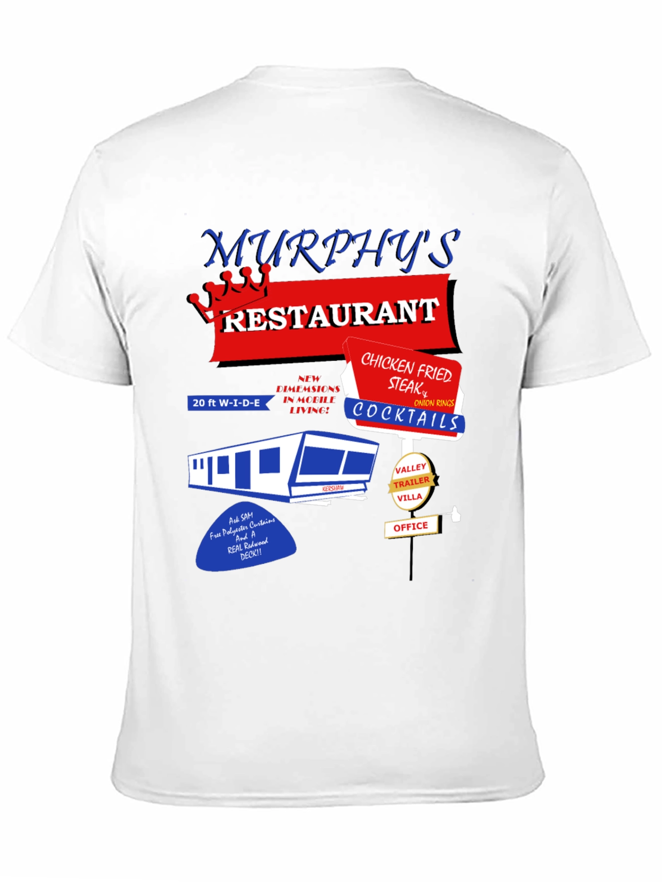 Black Murphy's Restaurant T-Shirt view 11