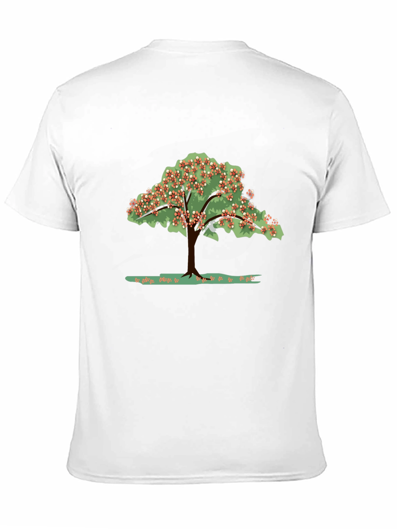Black Nature Tree Graphic T-Shirt - Black view 11