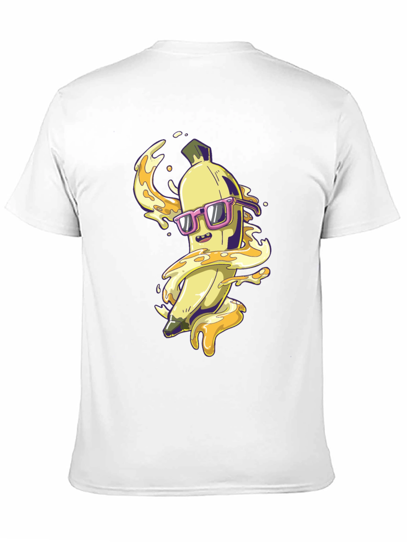 Black Cool Banana Graphic T-Shirt view 11