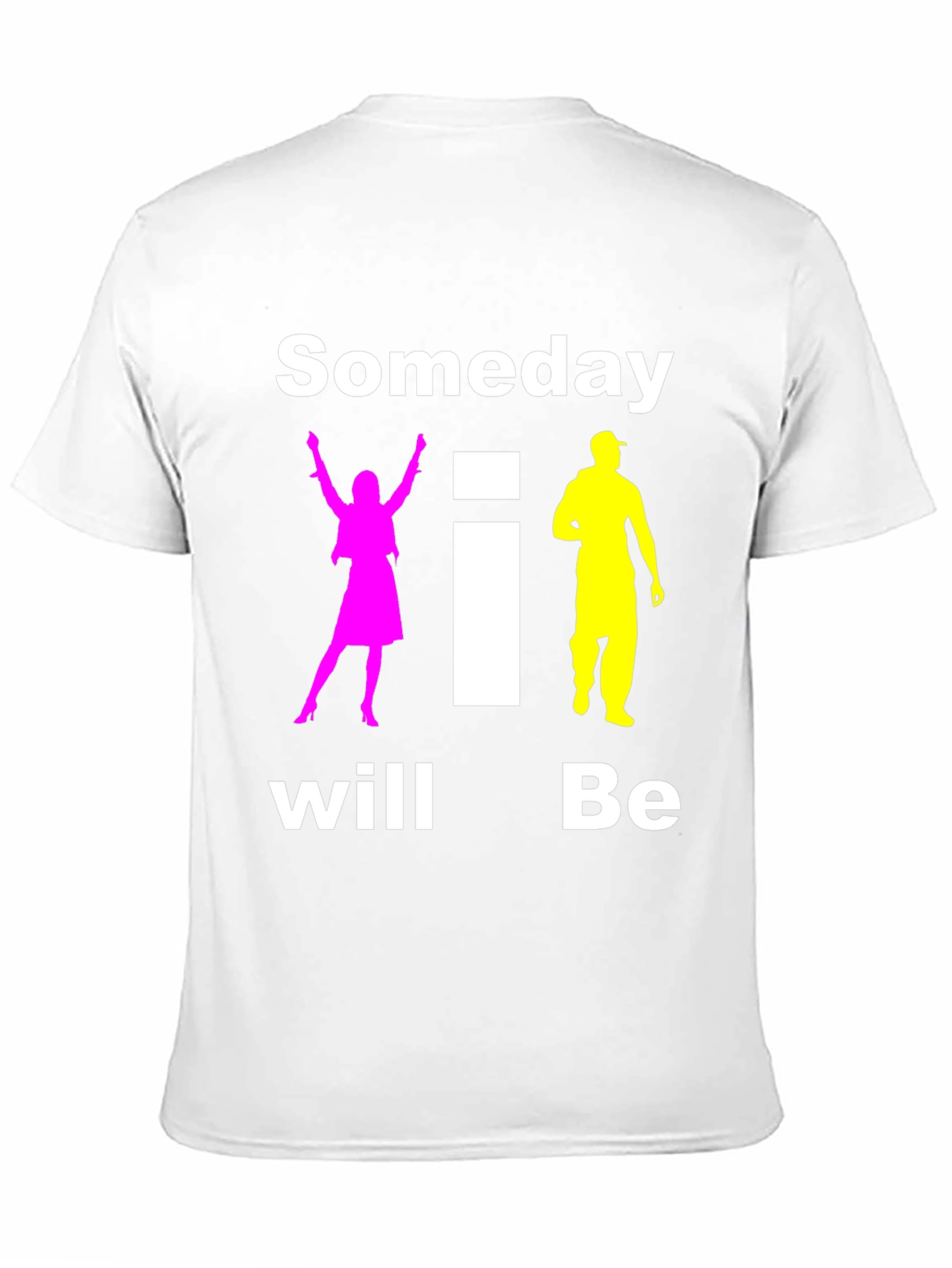 Black Someday I will Be T-Shirt Black Cotton view 11