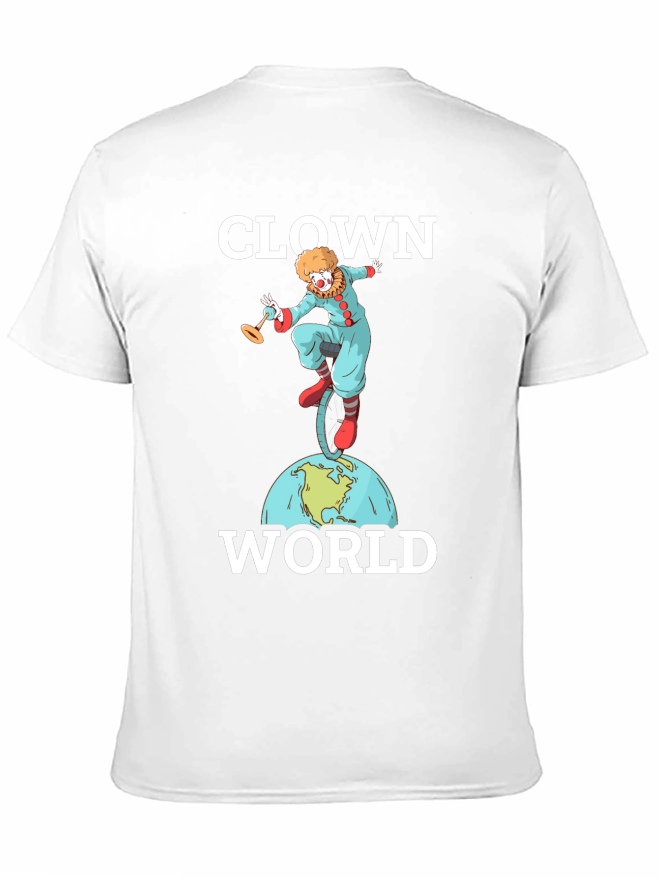 Black Clown World Graphic T-Shirt view 11